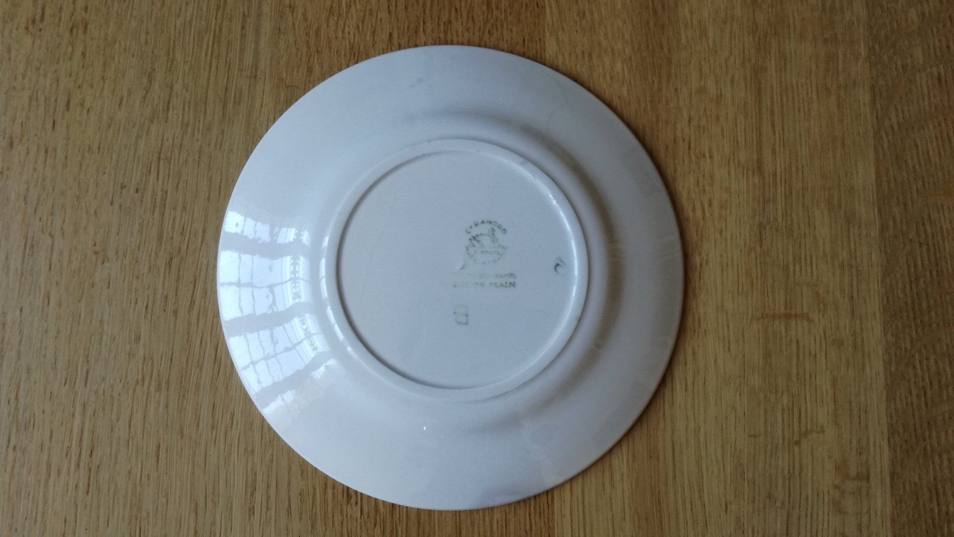 Assiette Fleurs des champs Céranord - Saint Amand