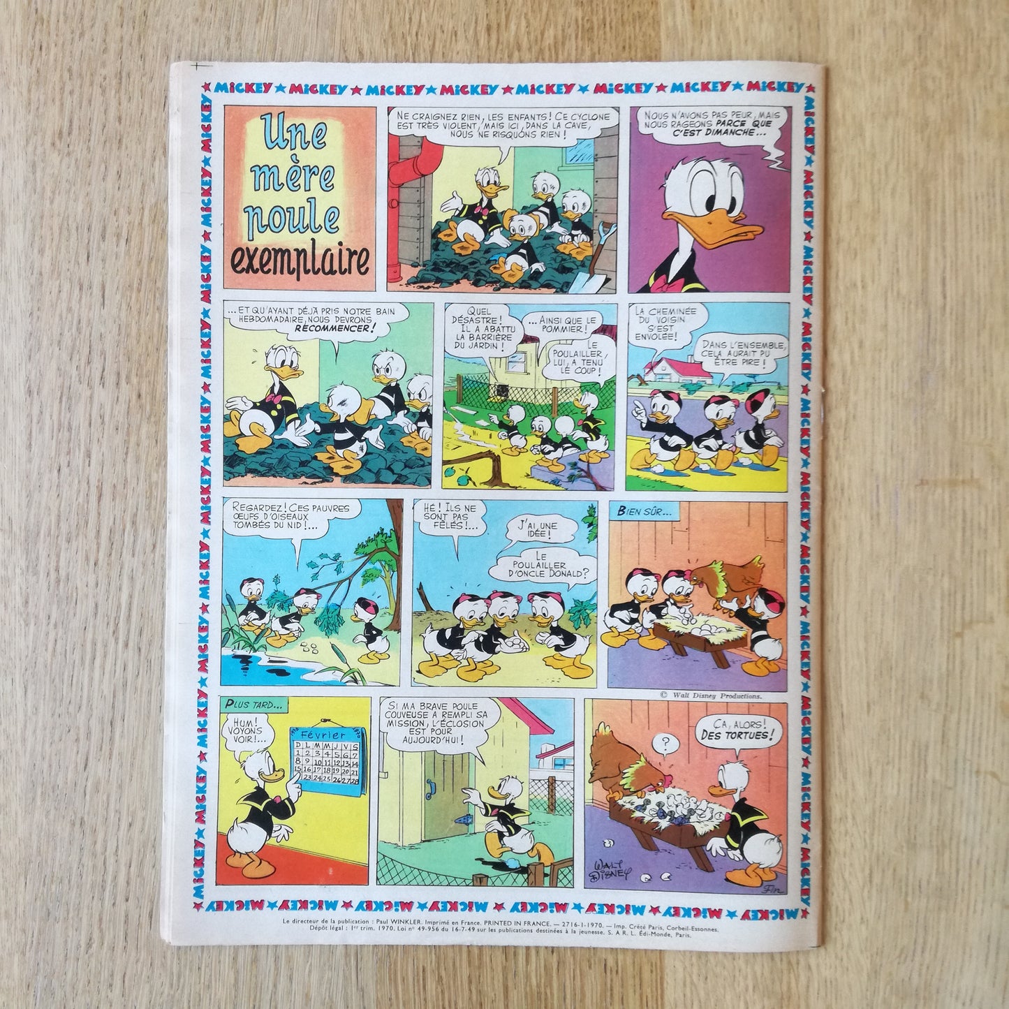 Revue / Magazine Le Journal de Mickey