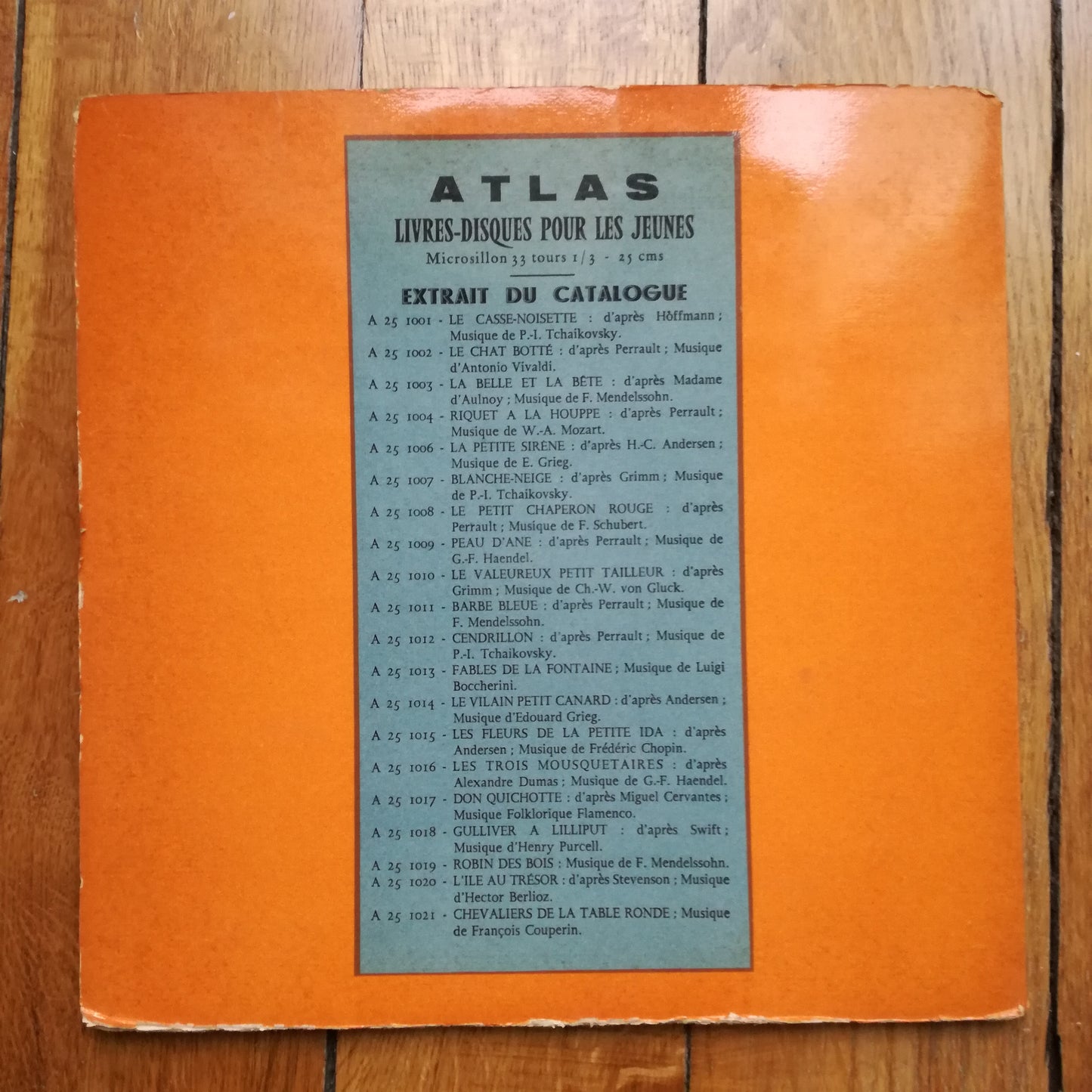 Disque illustré La Bible Éditions Atlas