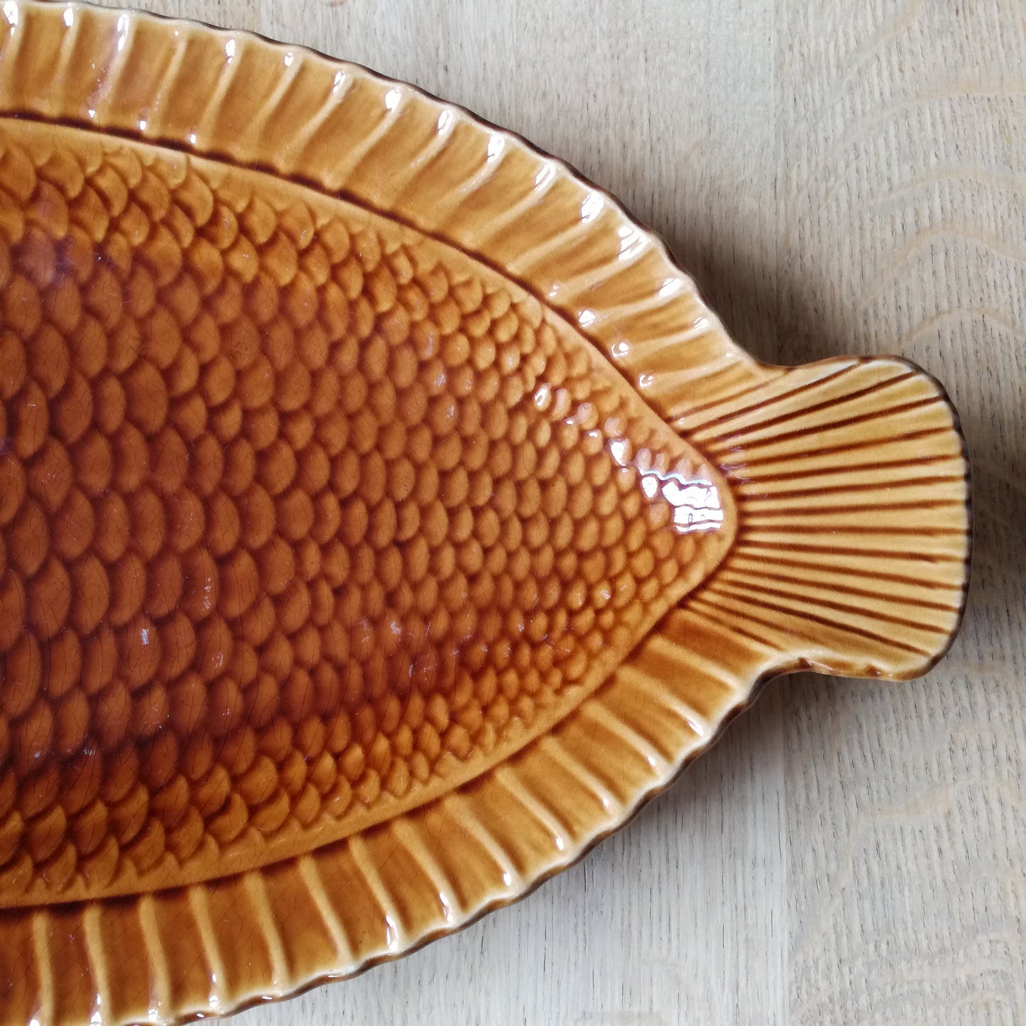 Plat à poisson Sarreguemines