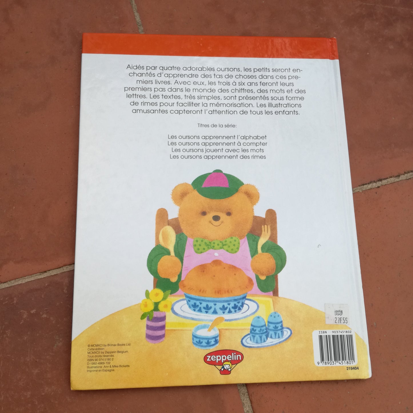 Livre jeunesse Les oursons... Zeppelin