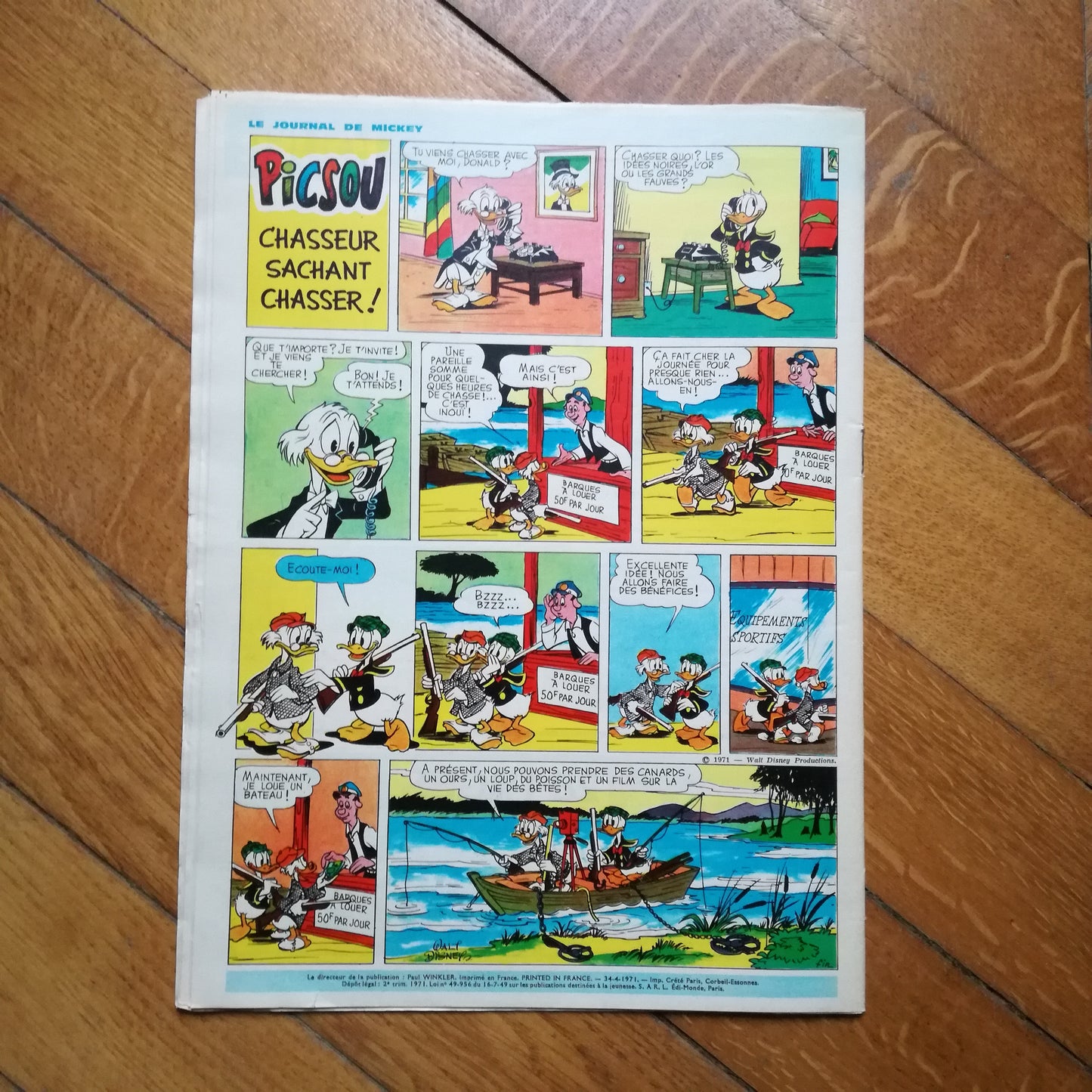 Revue / Magazine Le Journal de Mickey