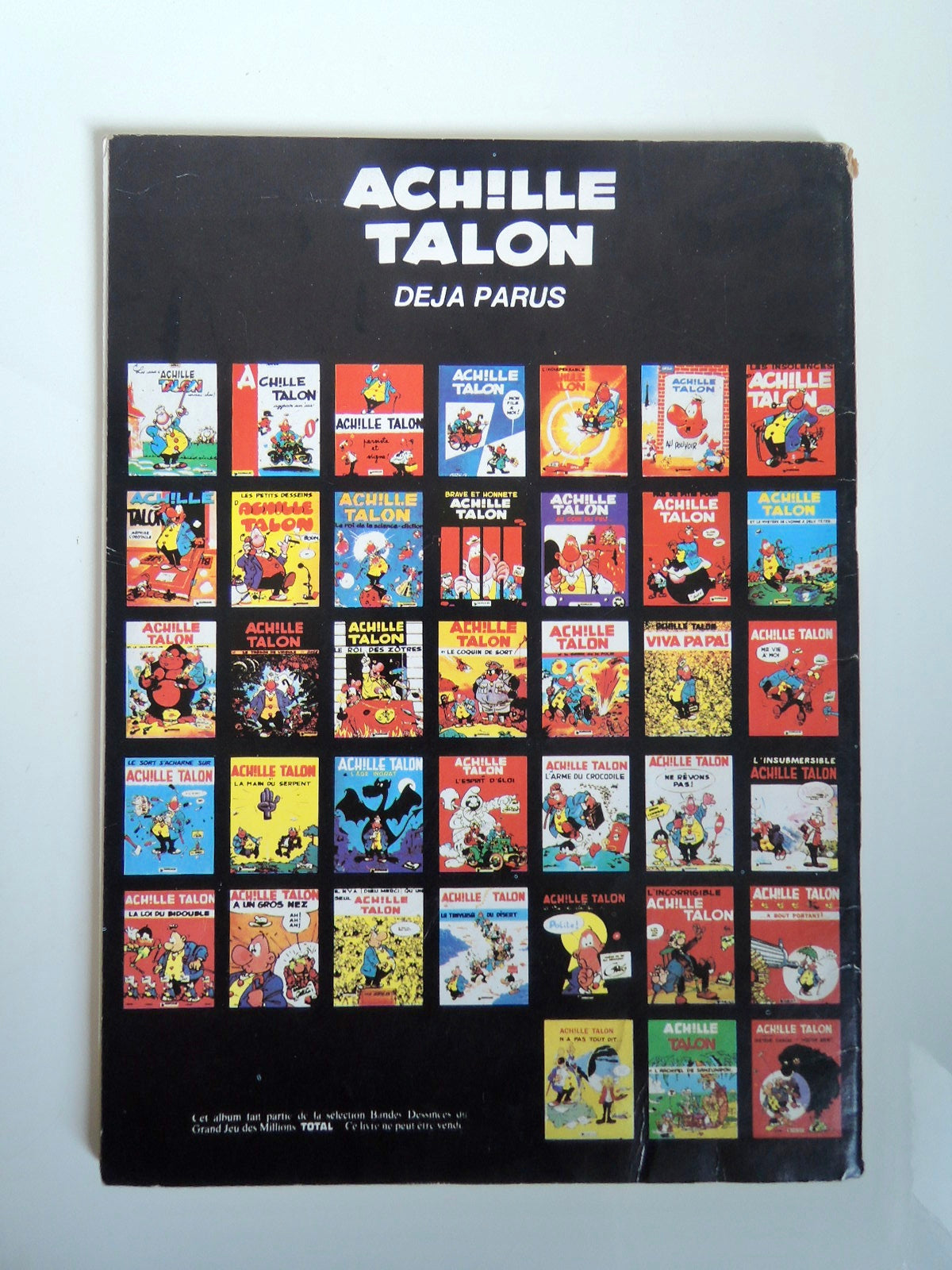 Livre - BD (Bande dessinée) Achille Talon Dargaud