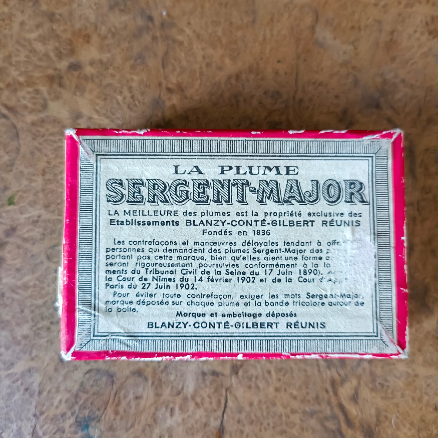 Porte-plume Blanzy Conté Gilbert