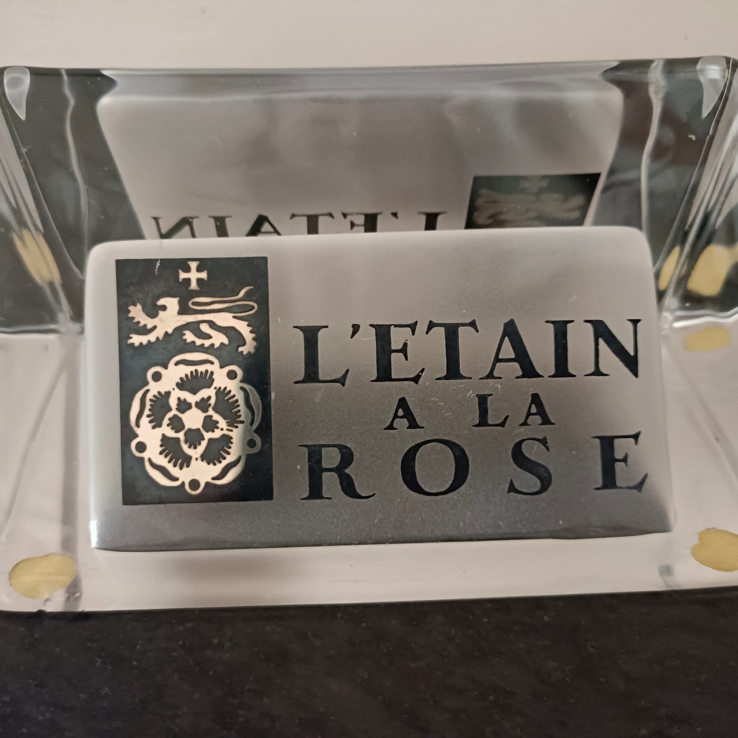 Tableautin Étains à la Rose
