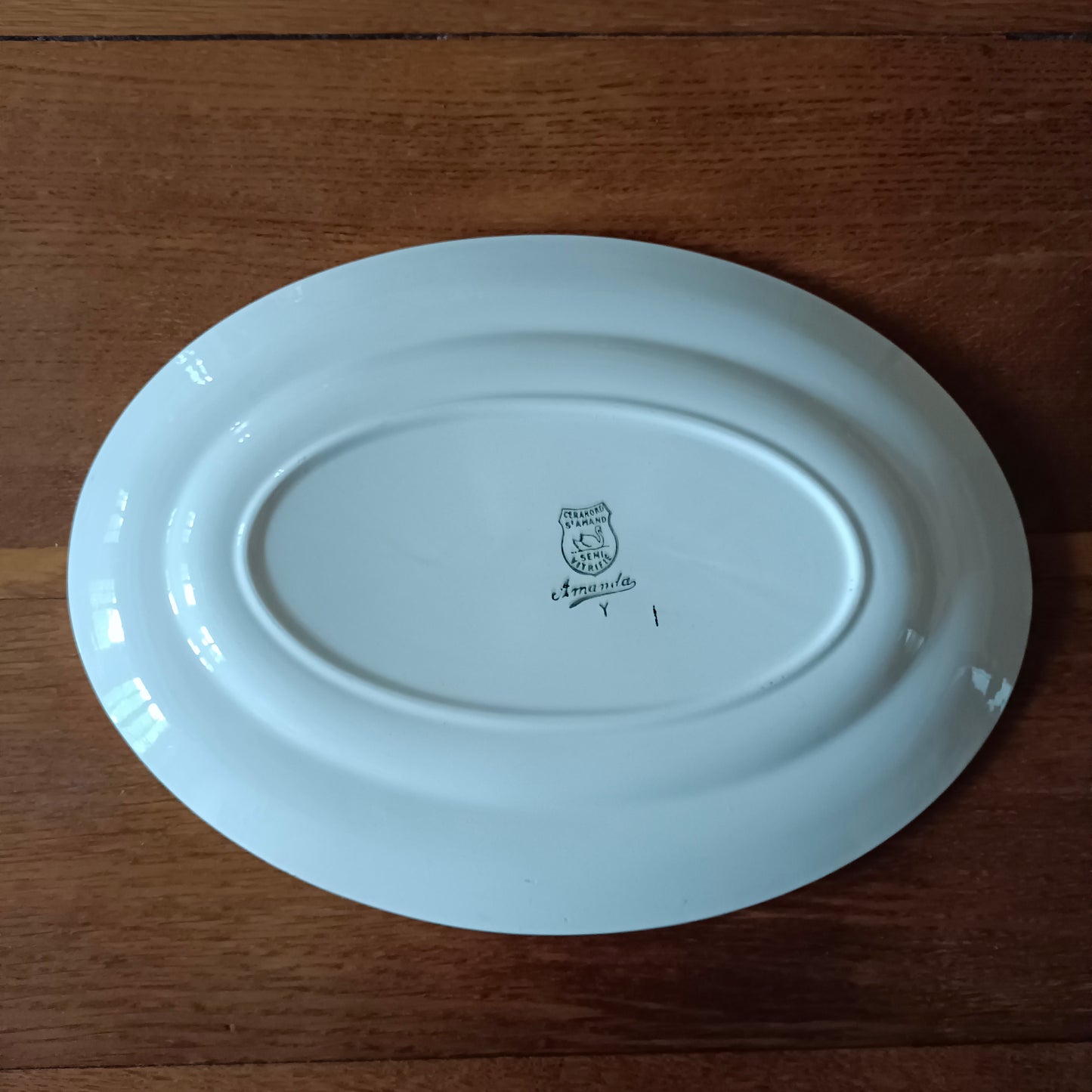 Plat ovale Amanda Céranord - Saint Amand