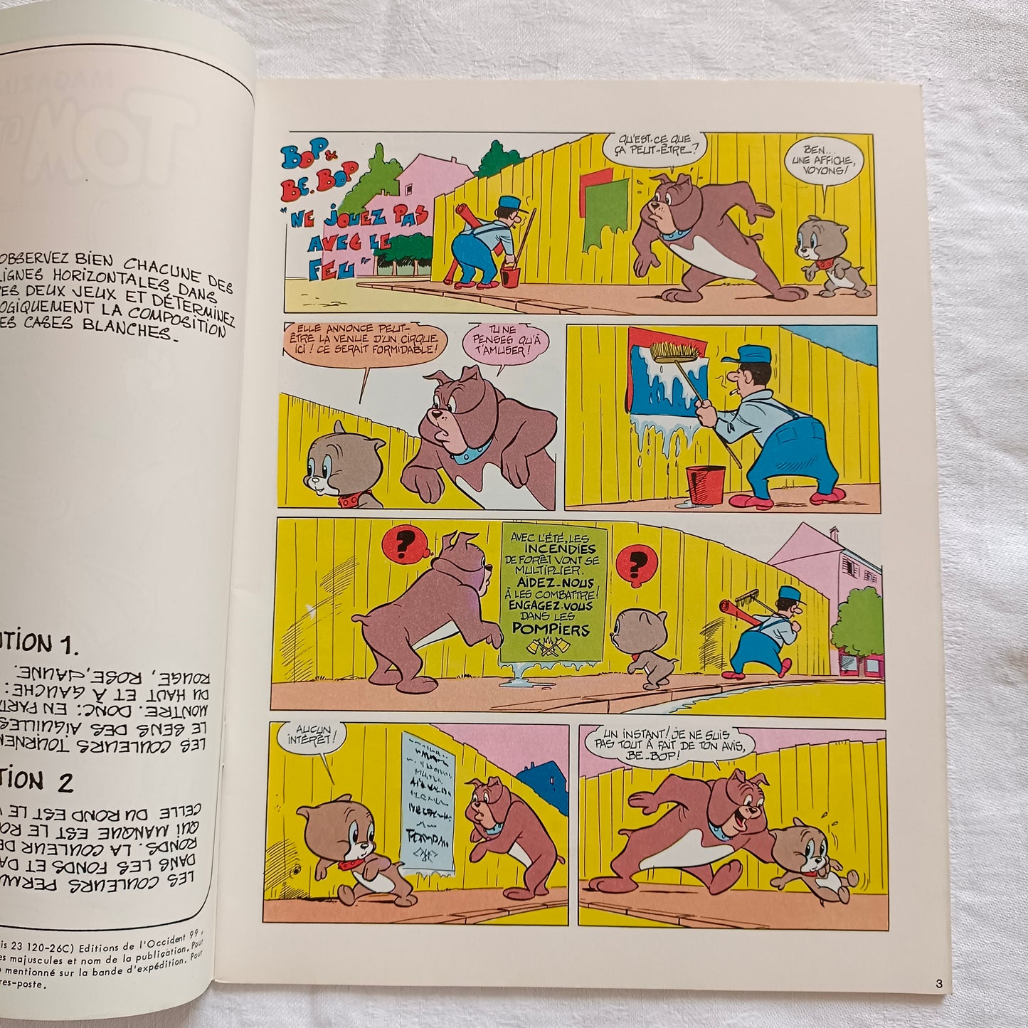 Revue / Magazine Tom et Jerry SFPI (Société française de presse illustrée)