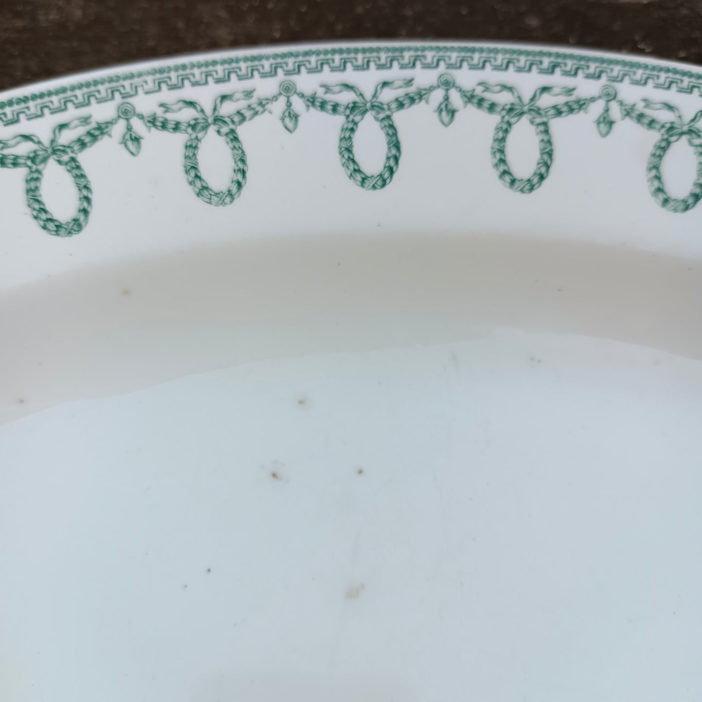 Plat ovale Bonaparte BFK - Boch Frères Keramis (BE)