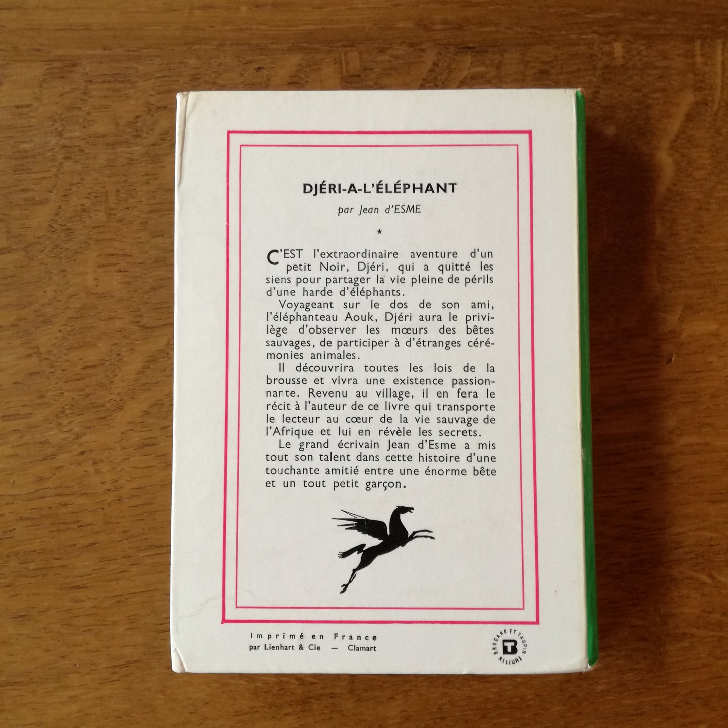 Livre jeunesse Bibliothèque Verte Hachette