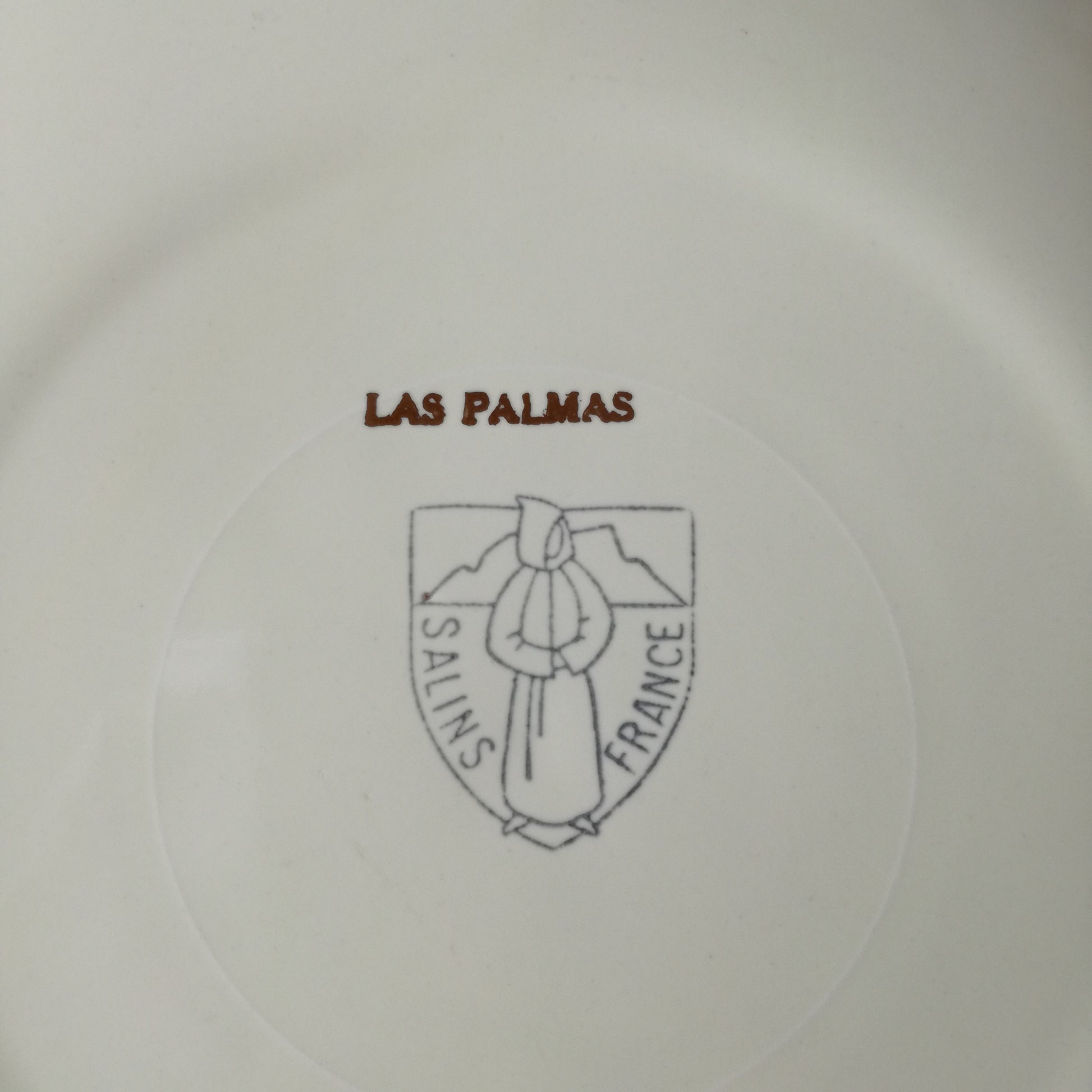 Assiette - grande plate Las Palmas Salins