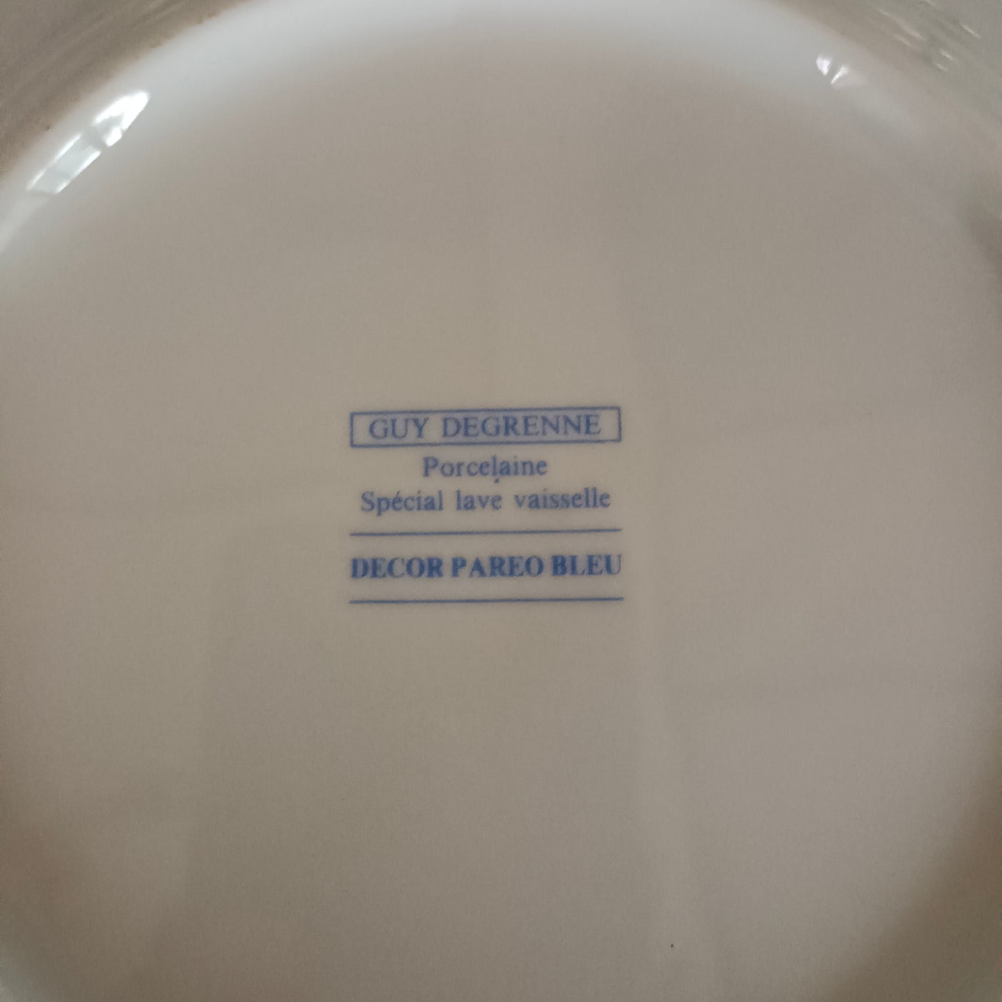 Assiette Paréo Guy Degrenne