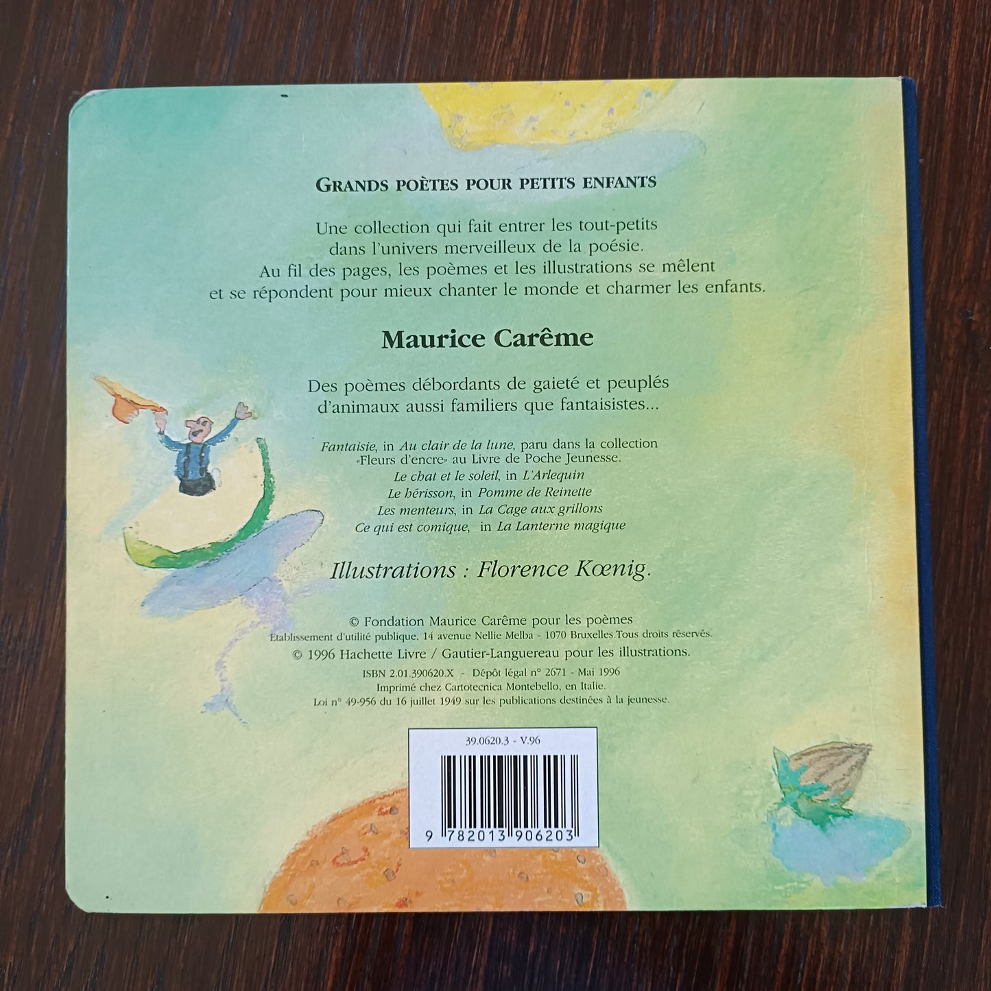 Livre jeunesse Grands poètes pour petits enfants Gautier - Languereau