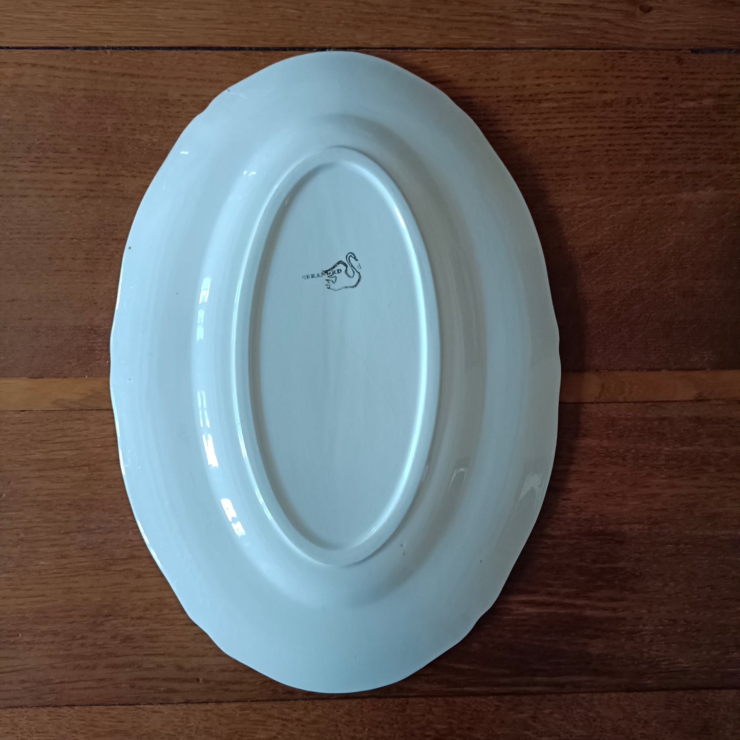 Plat ovale Céranord - Saint Amand