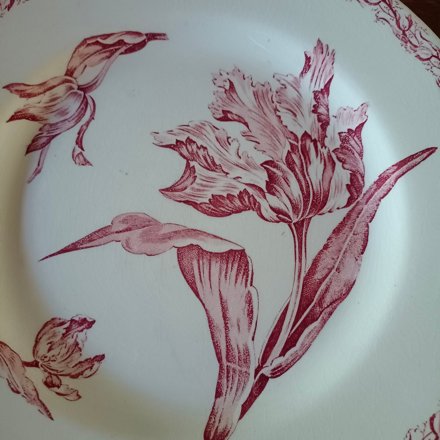 Assiette - grande plate Lunéville (K & G - Keller & Guérin)