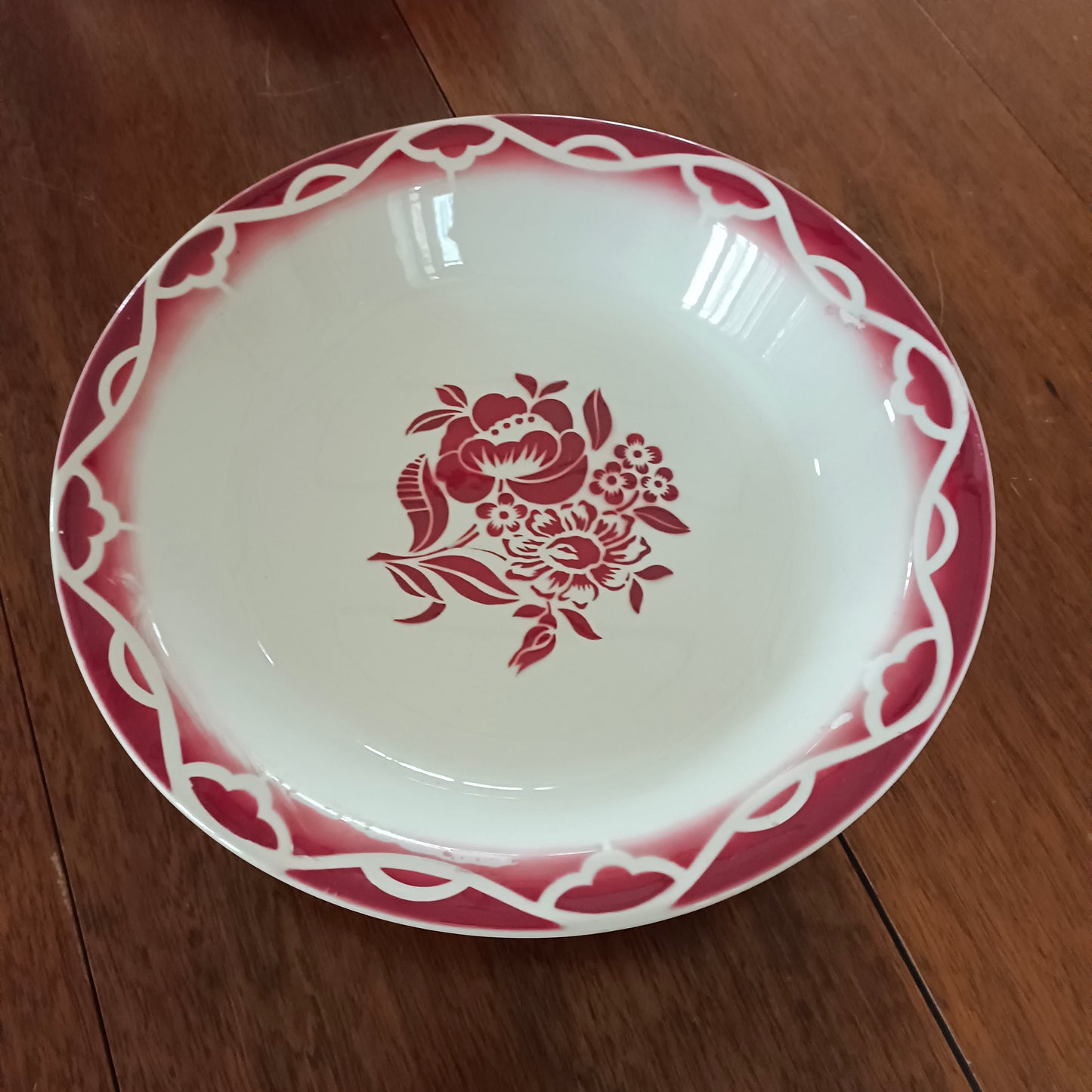 Plat Odette Digoin & Sarreguemines