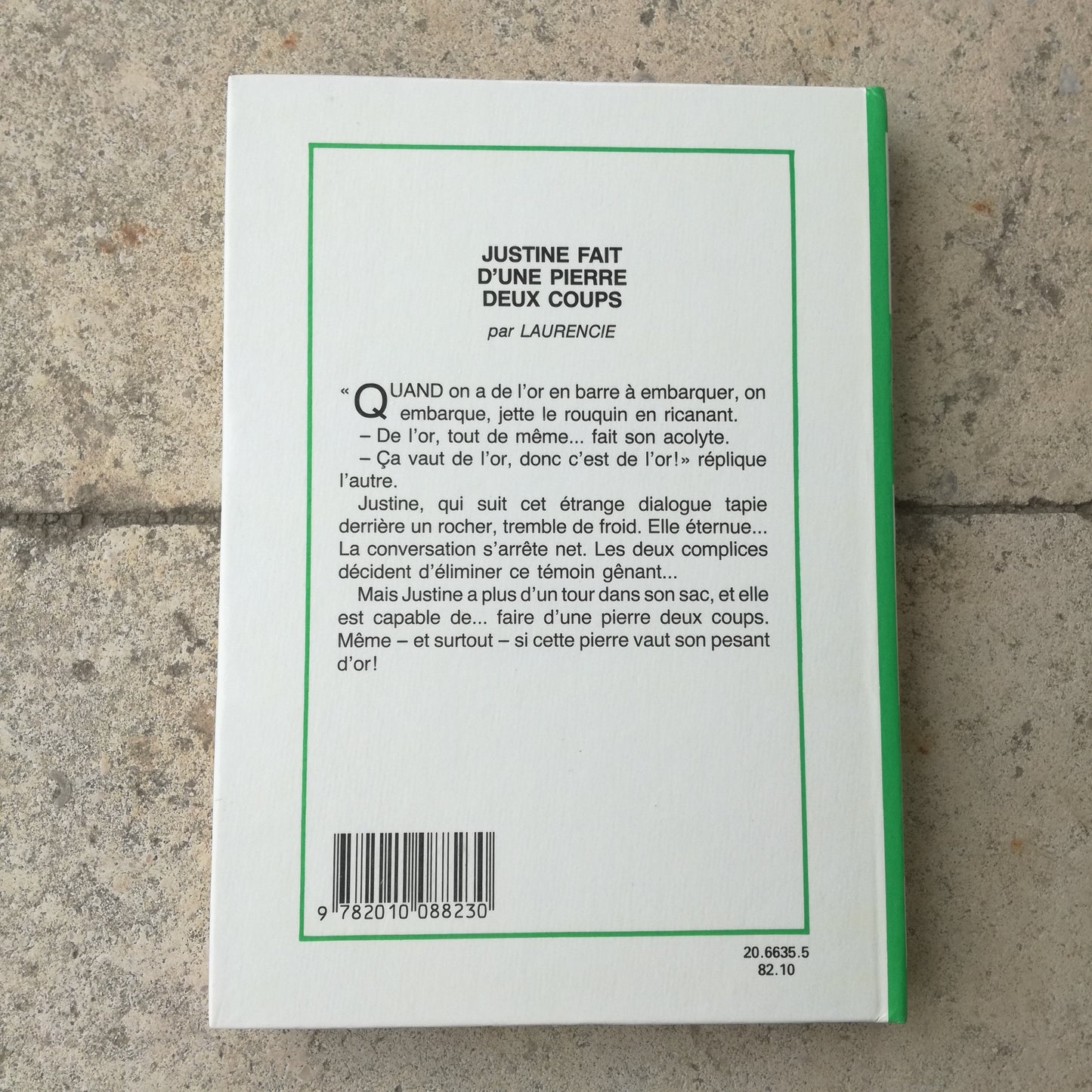 Livre jeunesse Justine Hachette