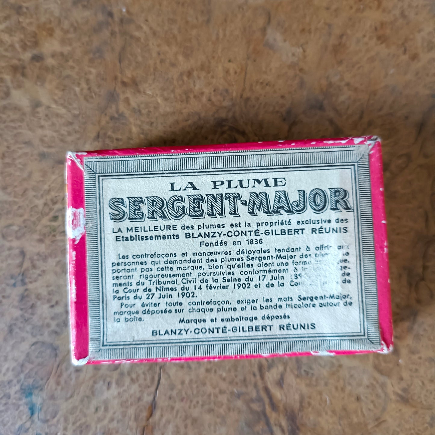 Plumier Blanzy Conté Gilbert