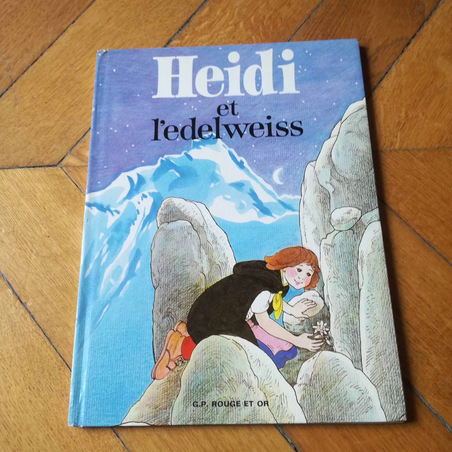 Livre jeunesse Heidi GP Rouge et Or