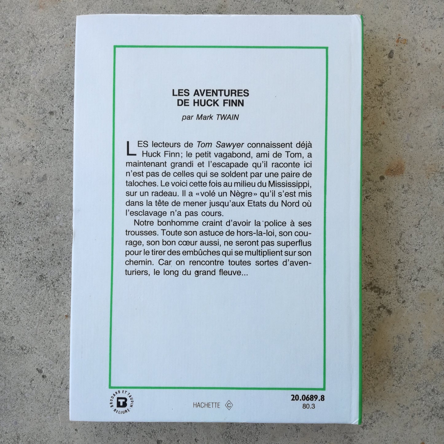 Livre jeunesse Bibliothèque Verte Hachette