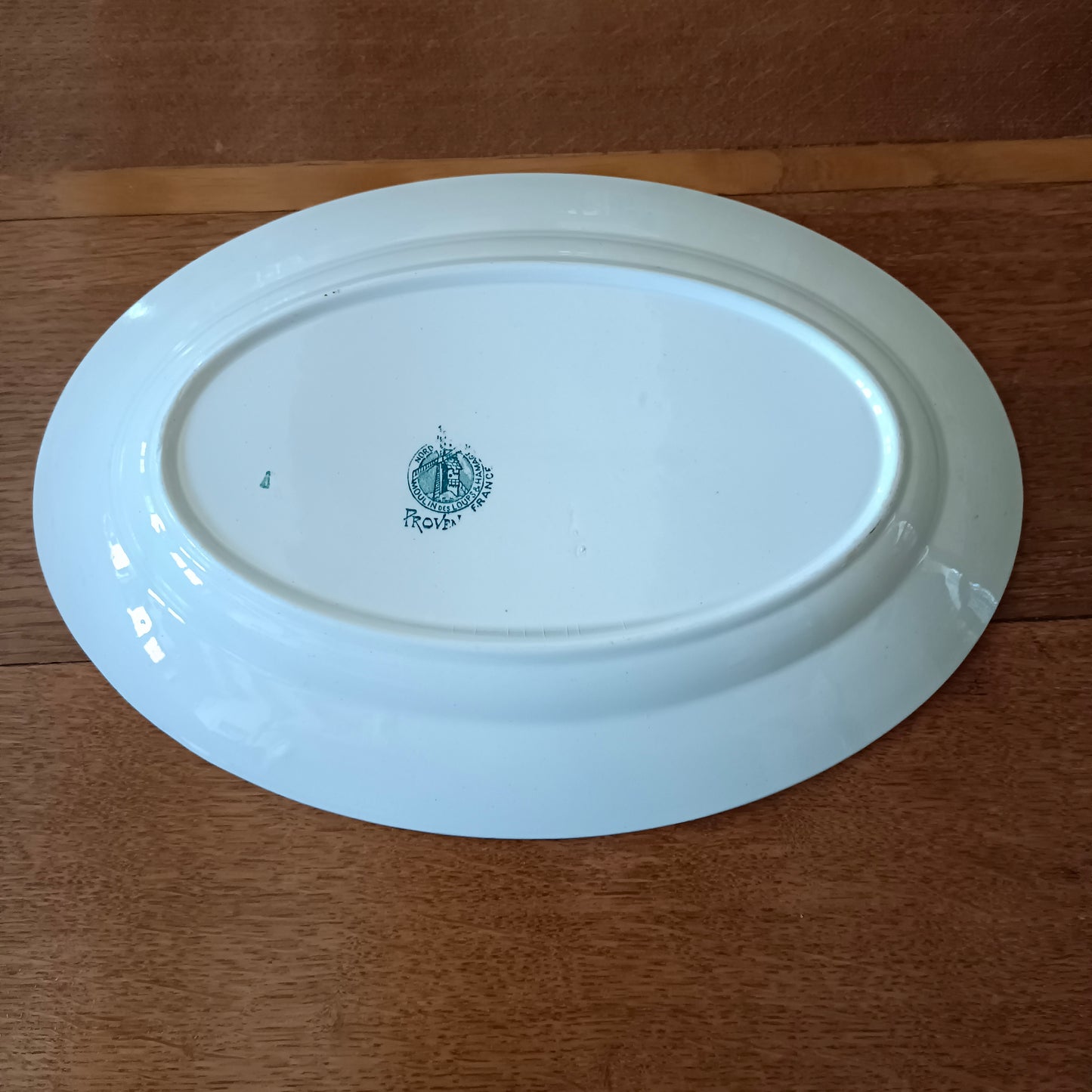 Plat ovale Provence Moulin des Loups & Hamage - Saint Amand