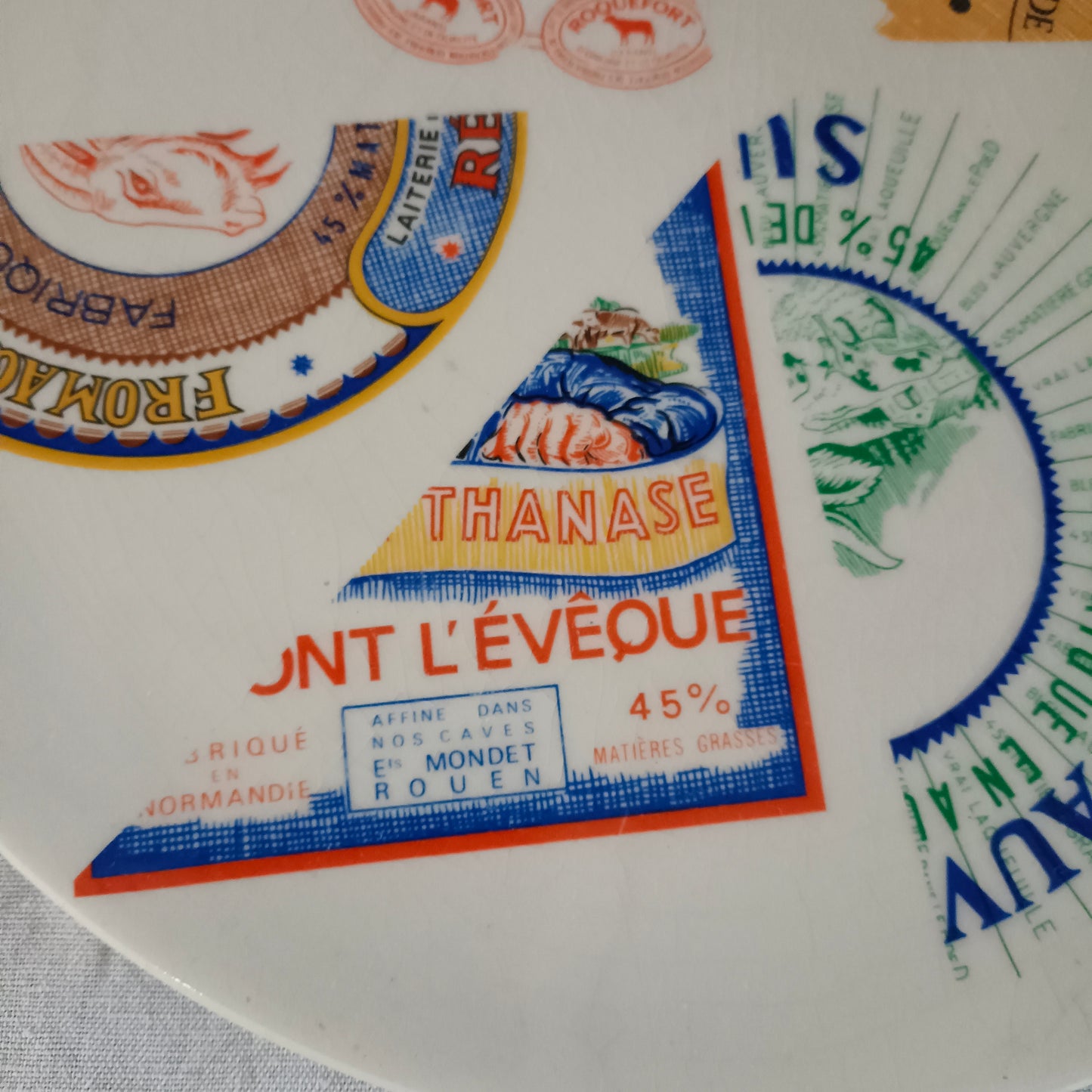 Plat Fromages de France Saint-Amand