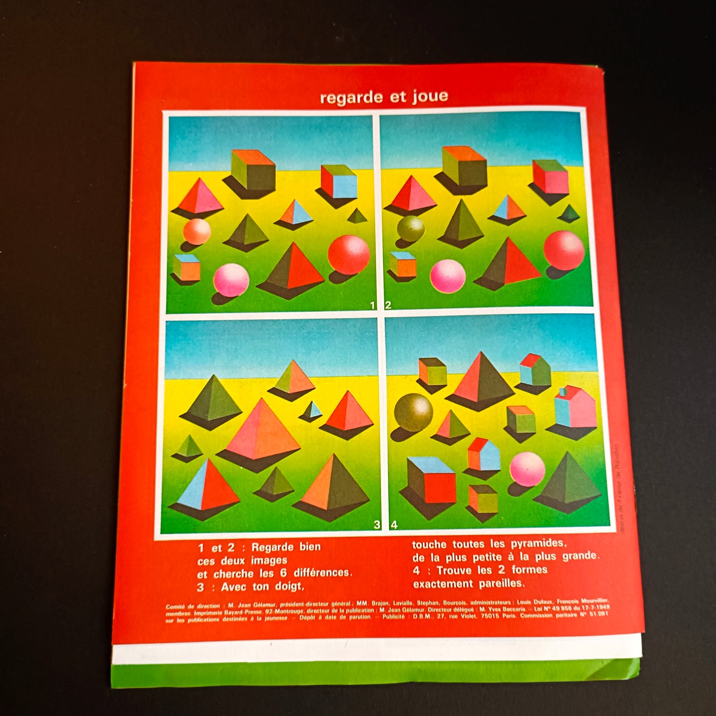 Revue / Magazine Pomme d'Api