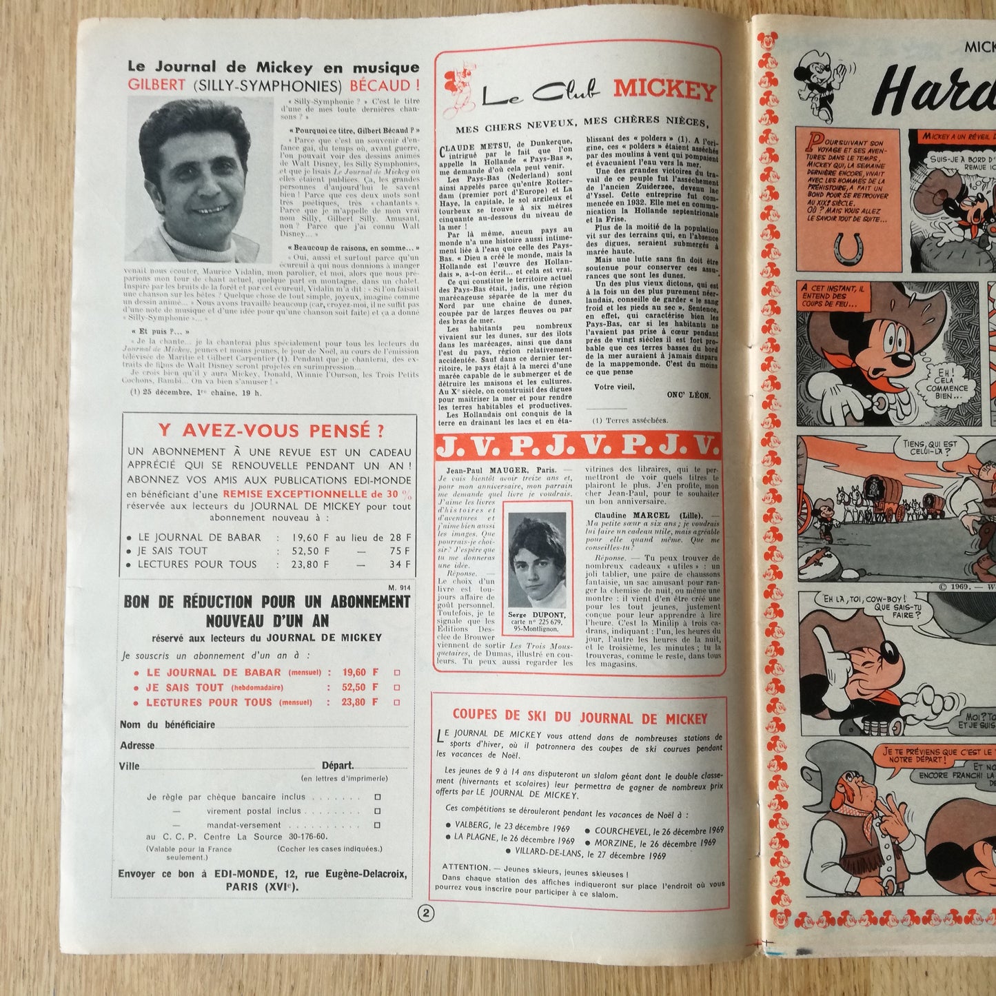 Revue / Magazine Le Journal de Mickey