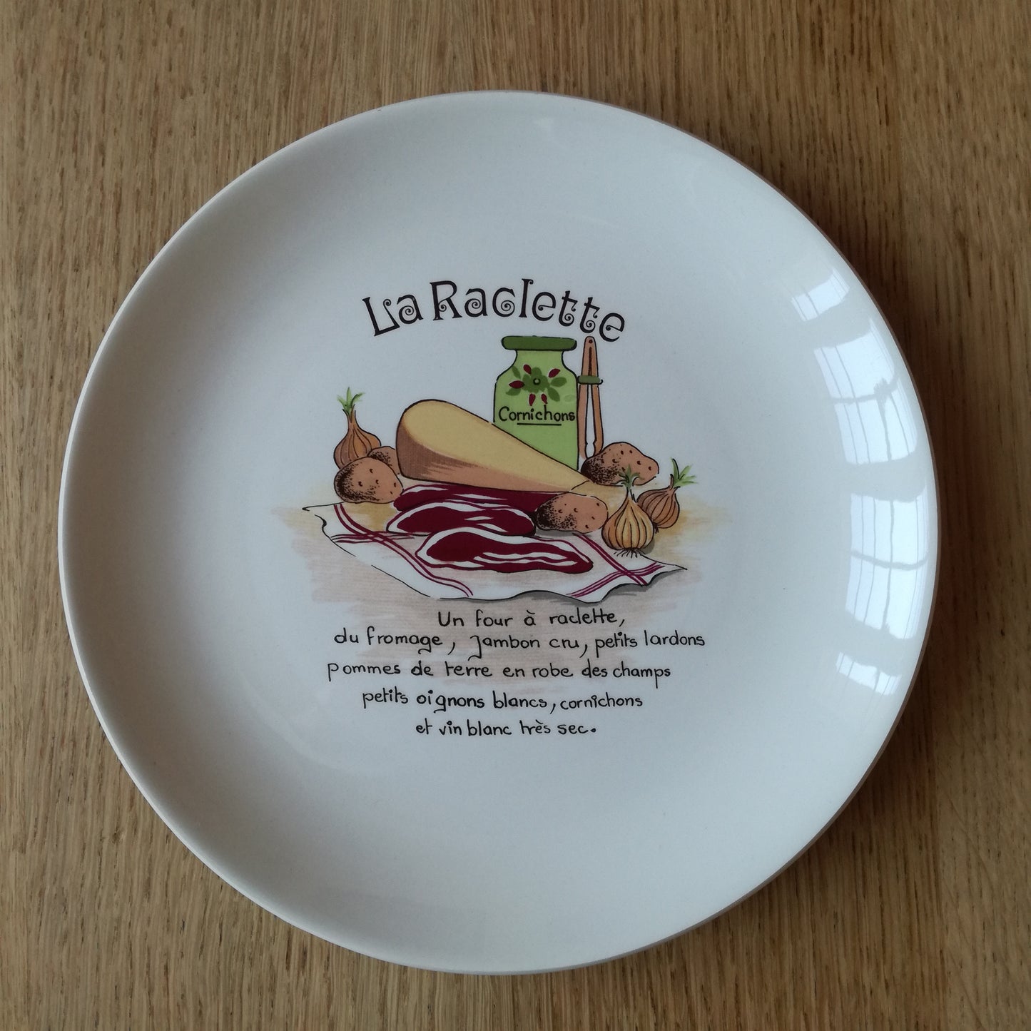 Service à raclette