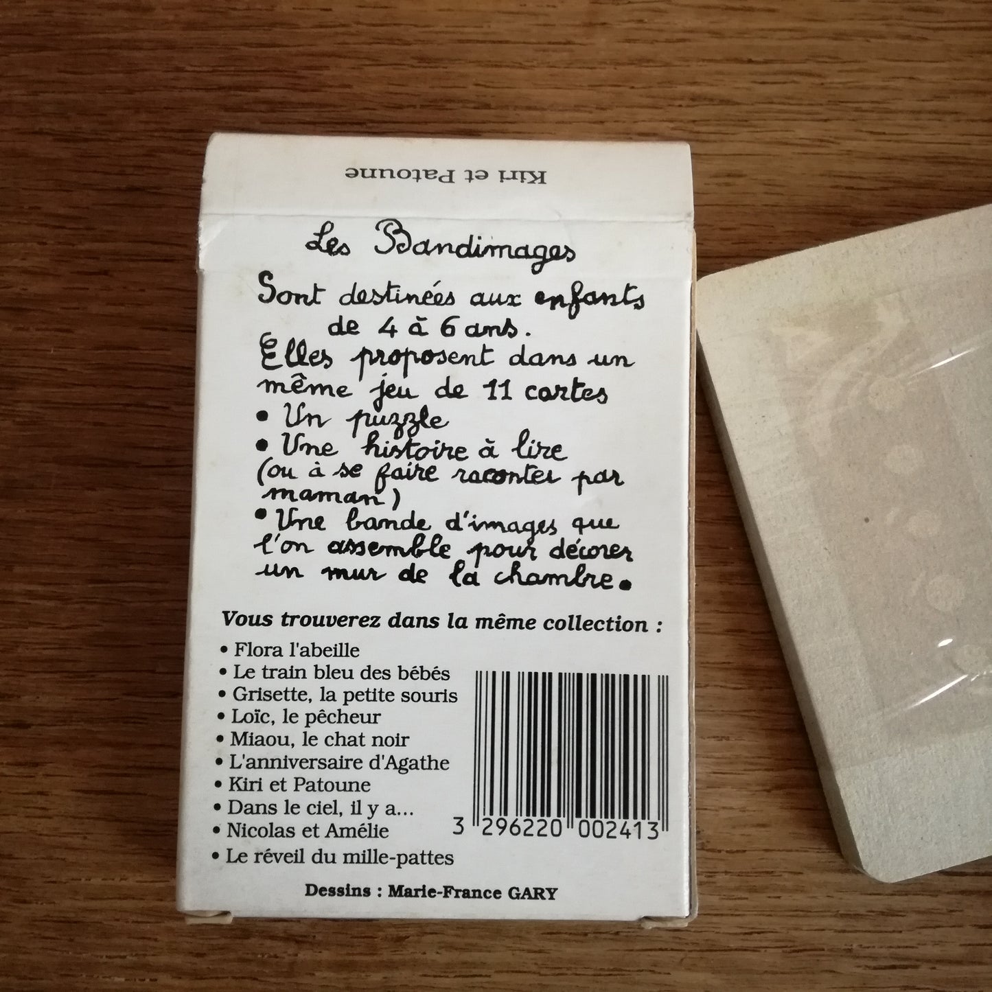 Jeu de cartes Bandimages Héron