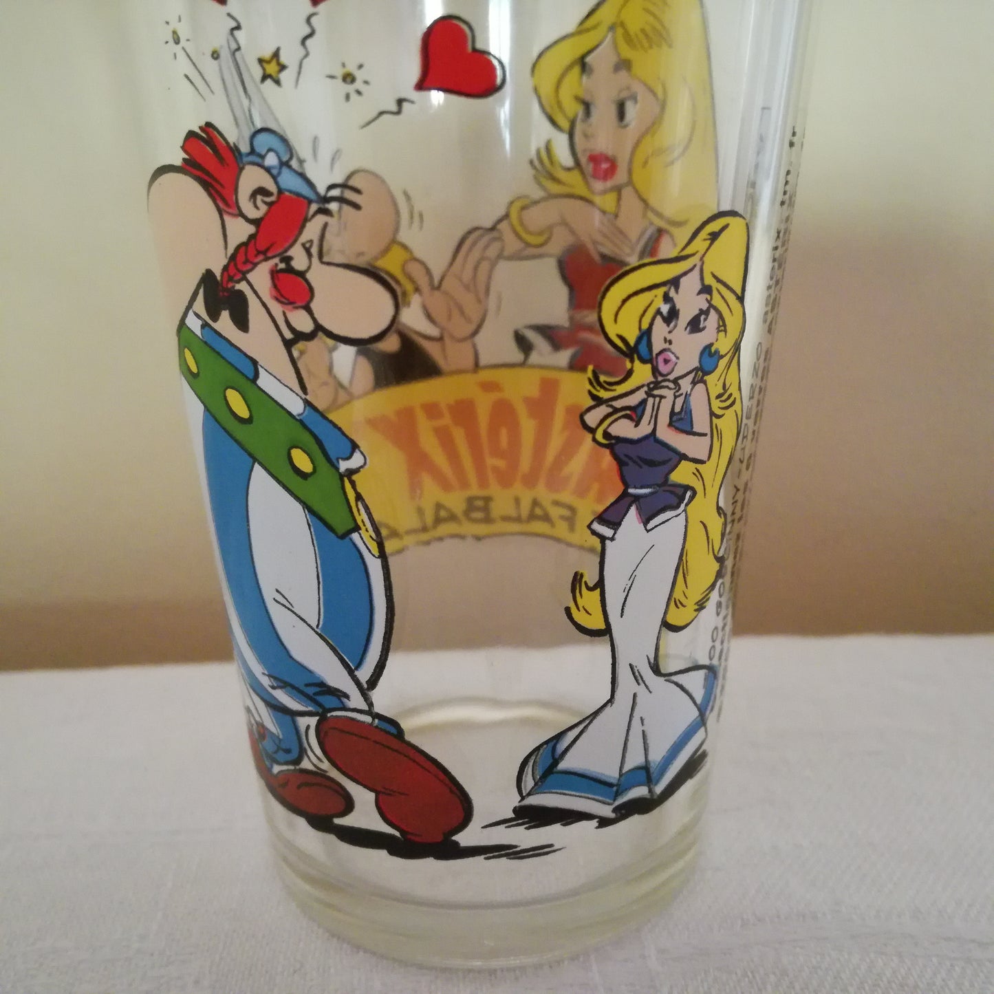 Verre Astérix & Obélix VMC (Verreries mécaniques champenoises)