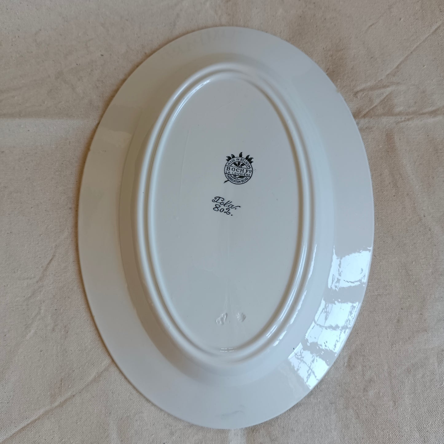 Plat ovale Pola BF - Boch Frères
