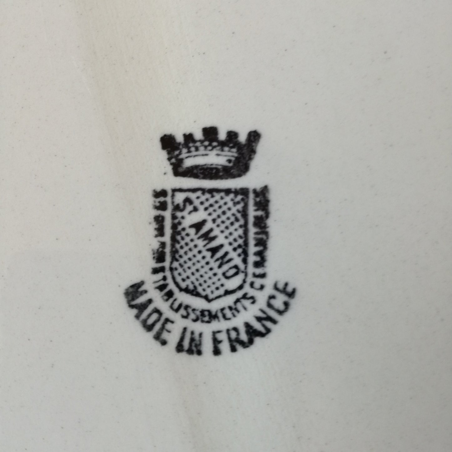 Plat ovale Saint-Amand