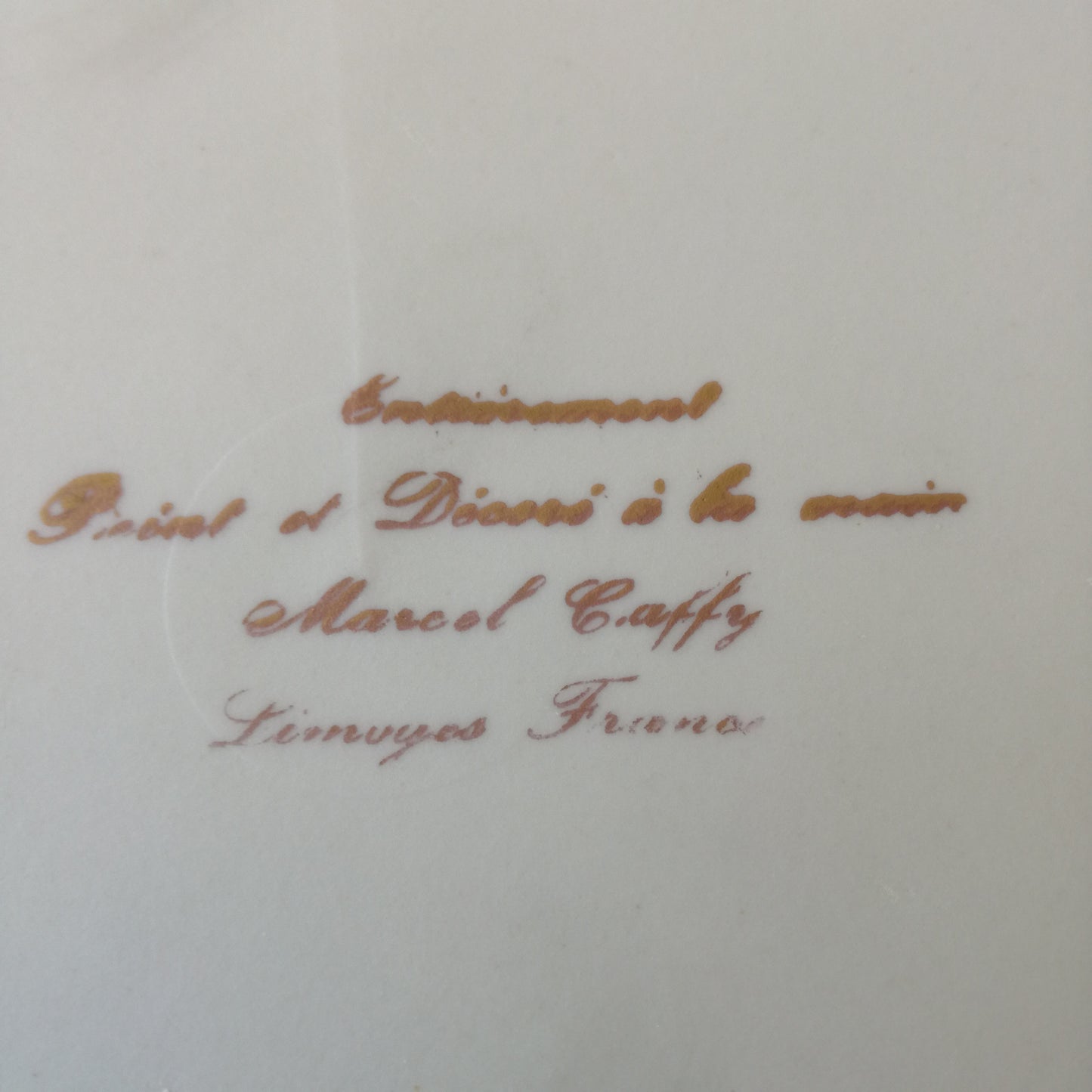 Plat Limoges