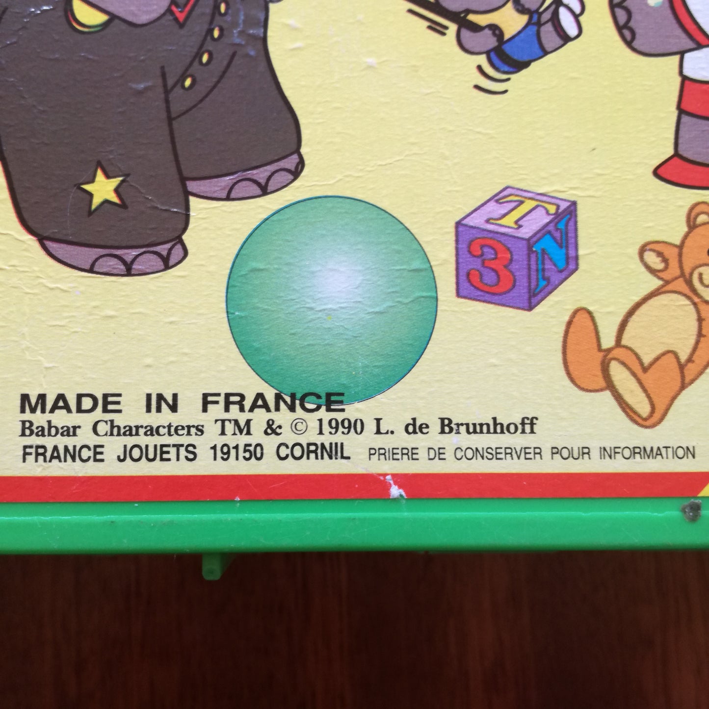 Jeu de cubes France Jouets
