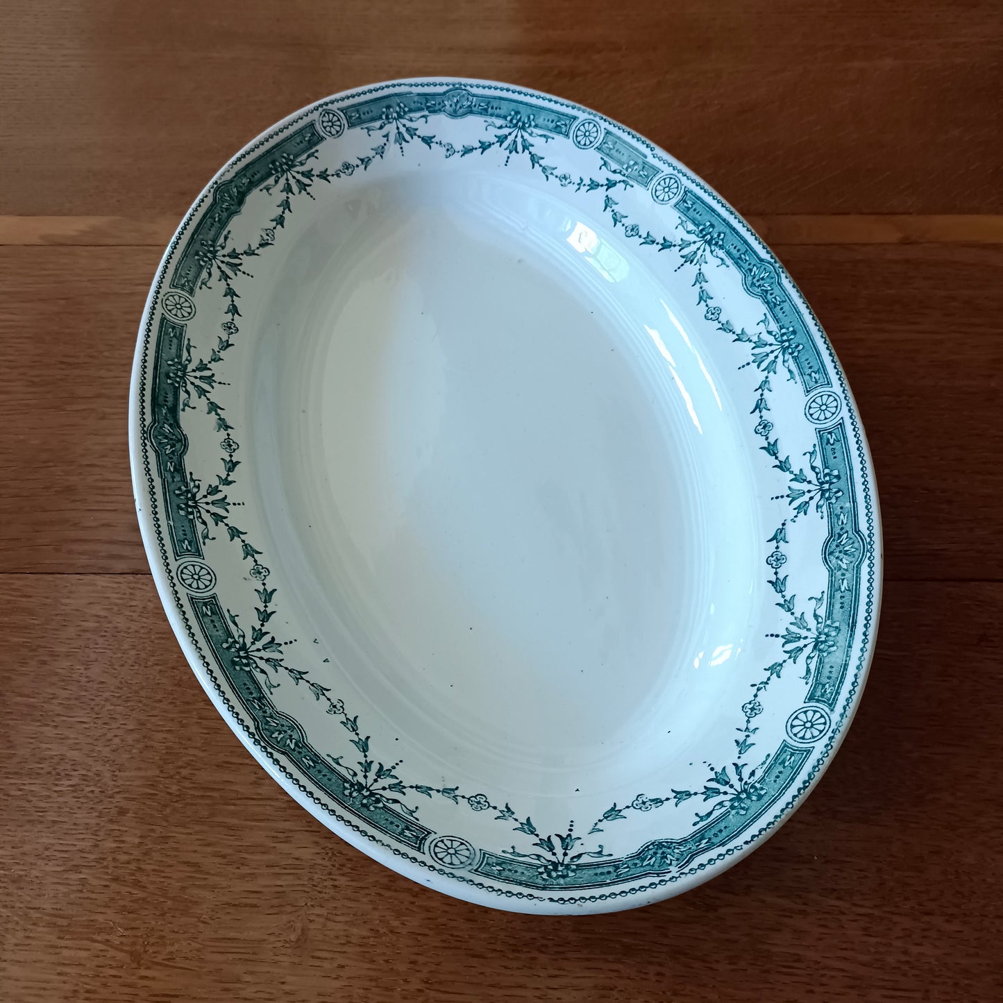 Plat ovale Provence Moulin des Loups & Hamage - Saint Amand