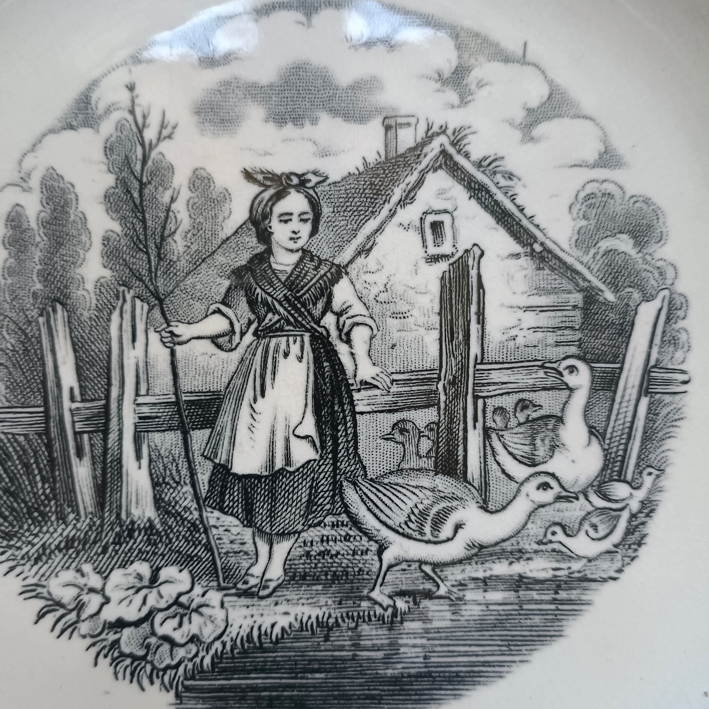 Assiette parlante Les mois de l'année Pexonne - FF (Fenal Frères)