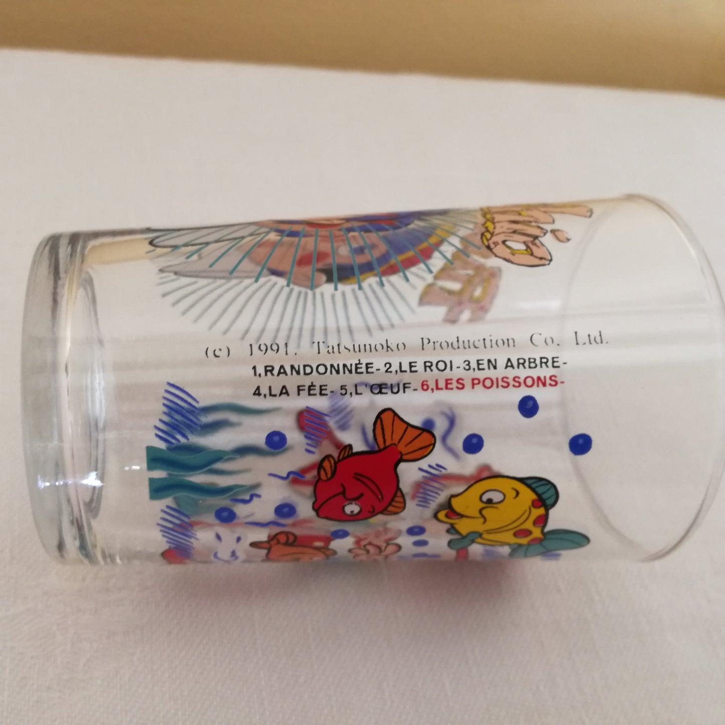 Verre Pinocchio VMC (Verreries mécaniques champenoises)