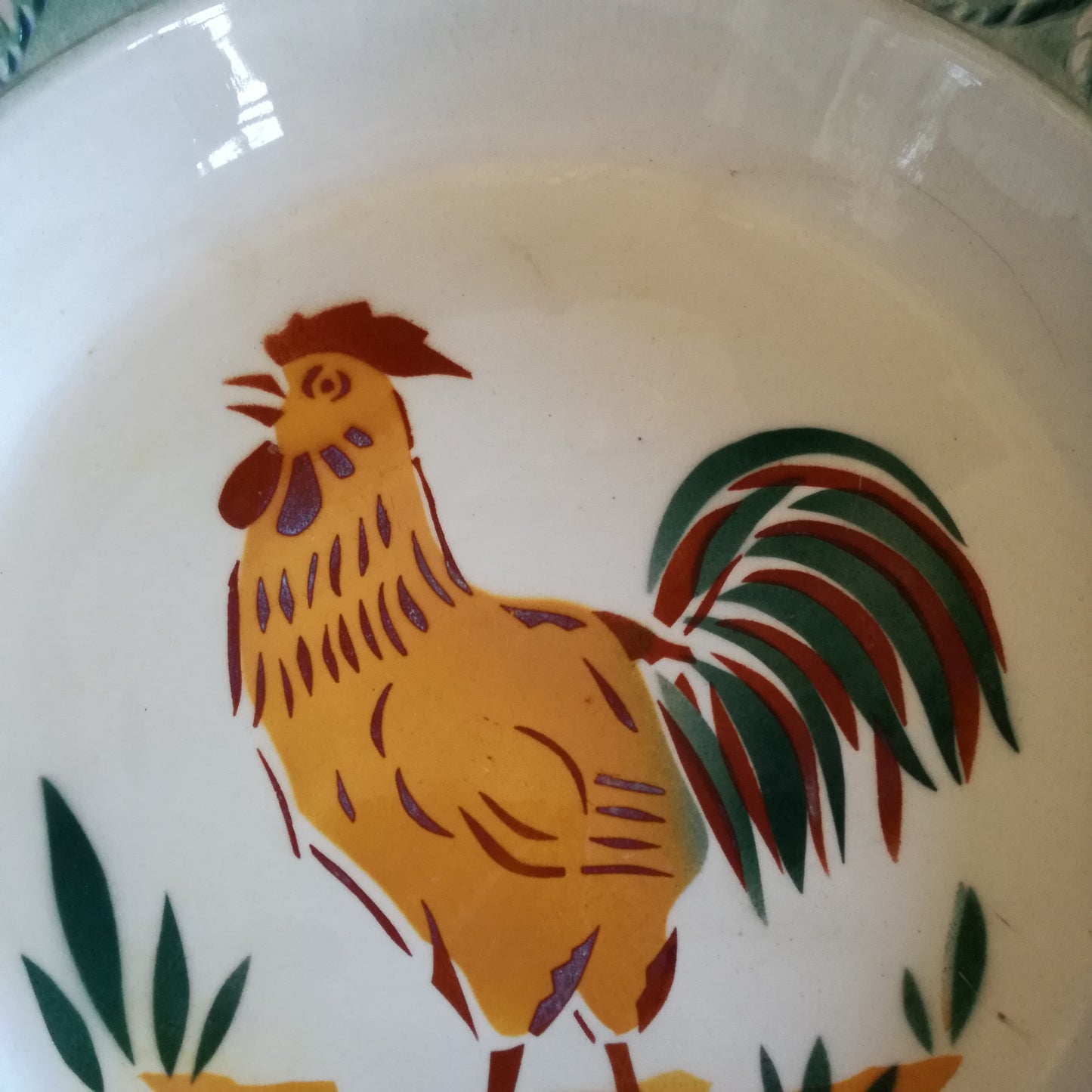 Plat Faïencerie Nouvelle de Givors