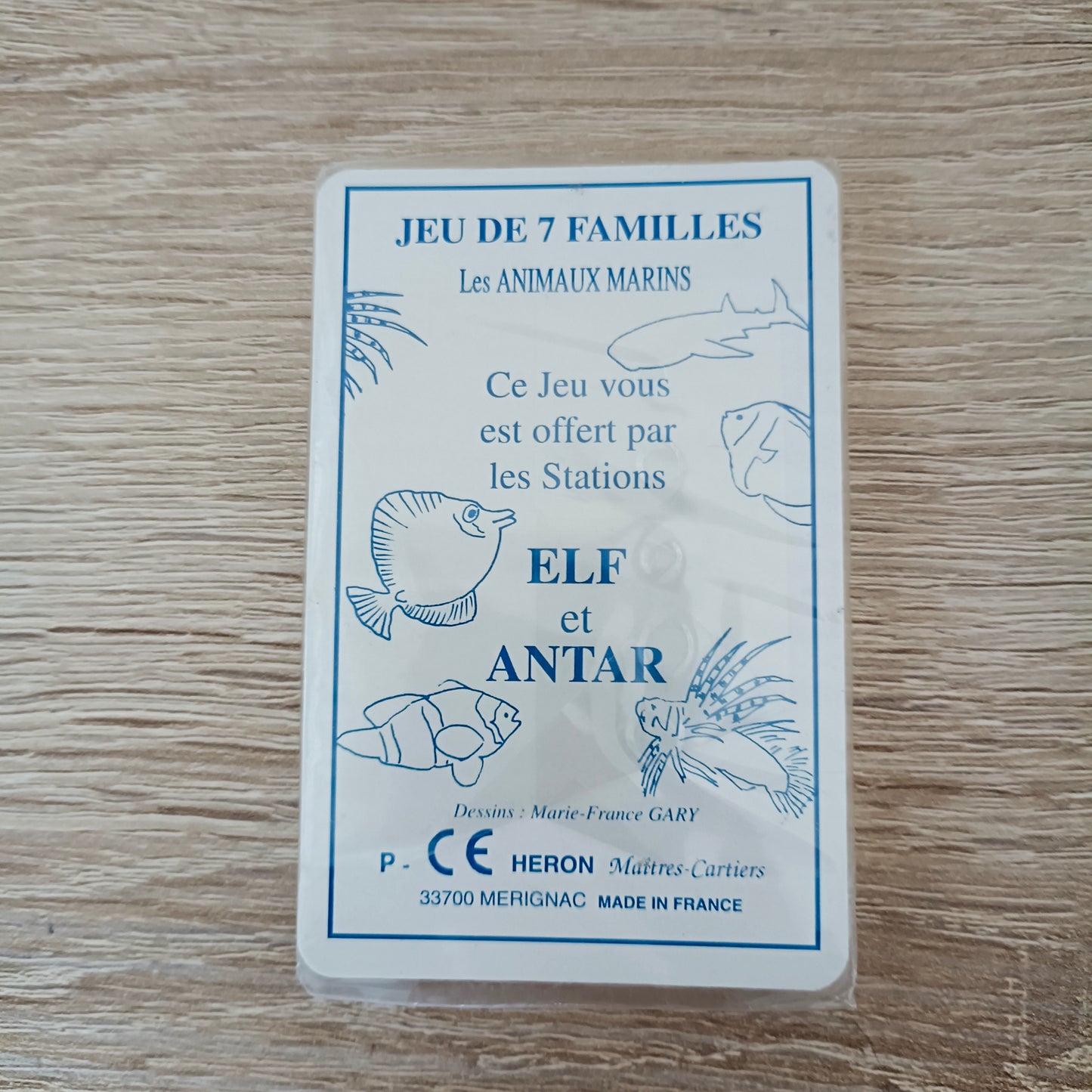 Jeu de cartes Héron