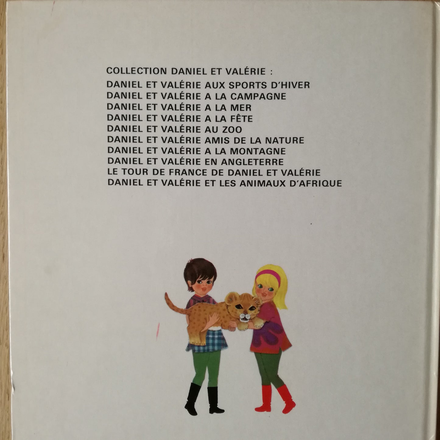 Livre jeunesse Daniel et Valérie Fernand Nathan