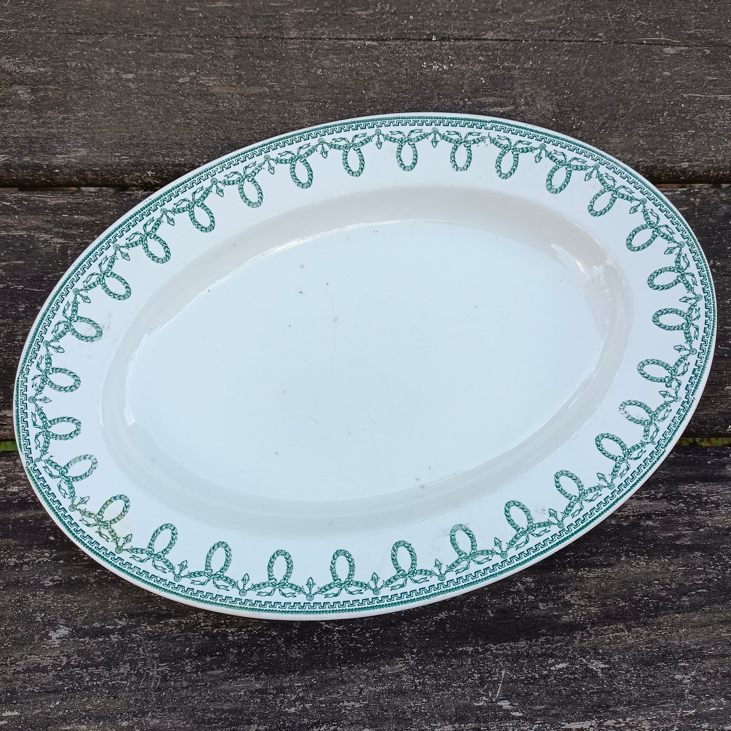 Plat ovale Bonaparte BFK - Boch Frères Keramis (BE)