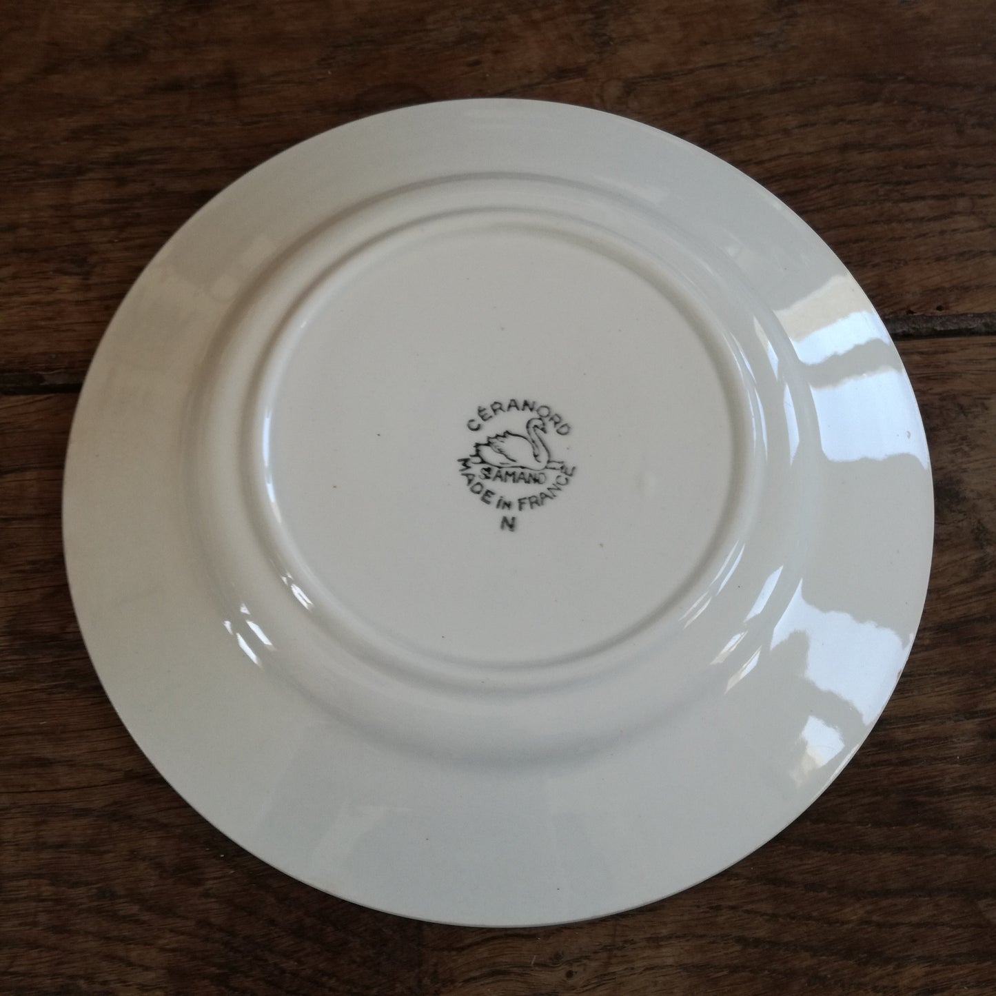 Assiette Céranord - Saint Amand