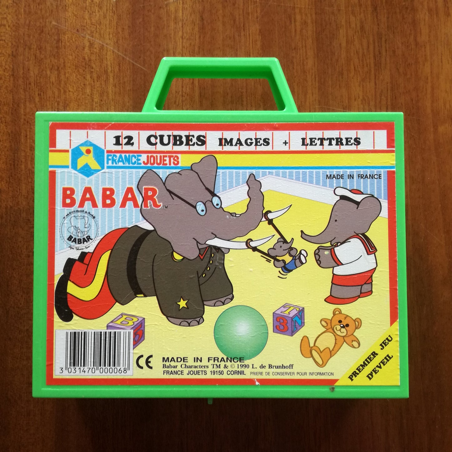 Jeu de cubes France Jouets