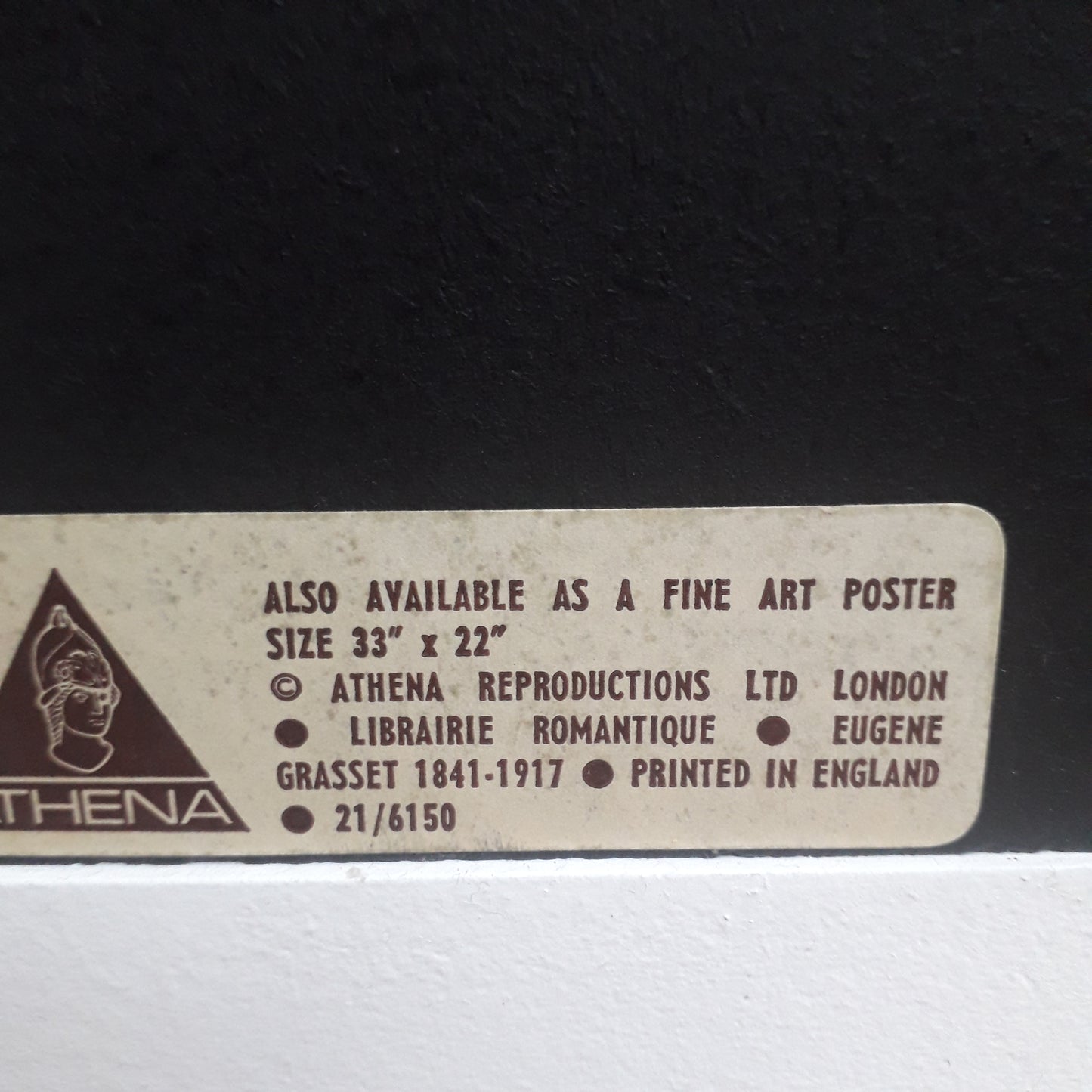 Affiche Athena (GB)
