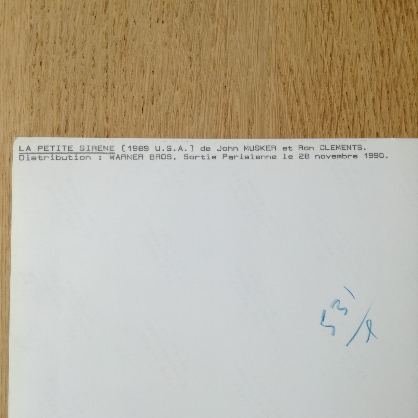 Photographie Walt Disney