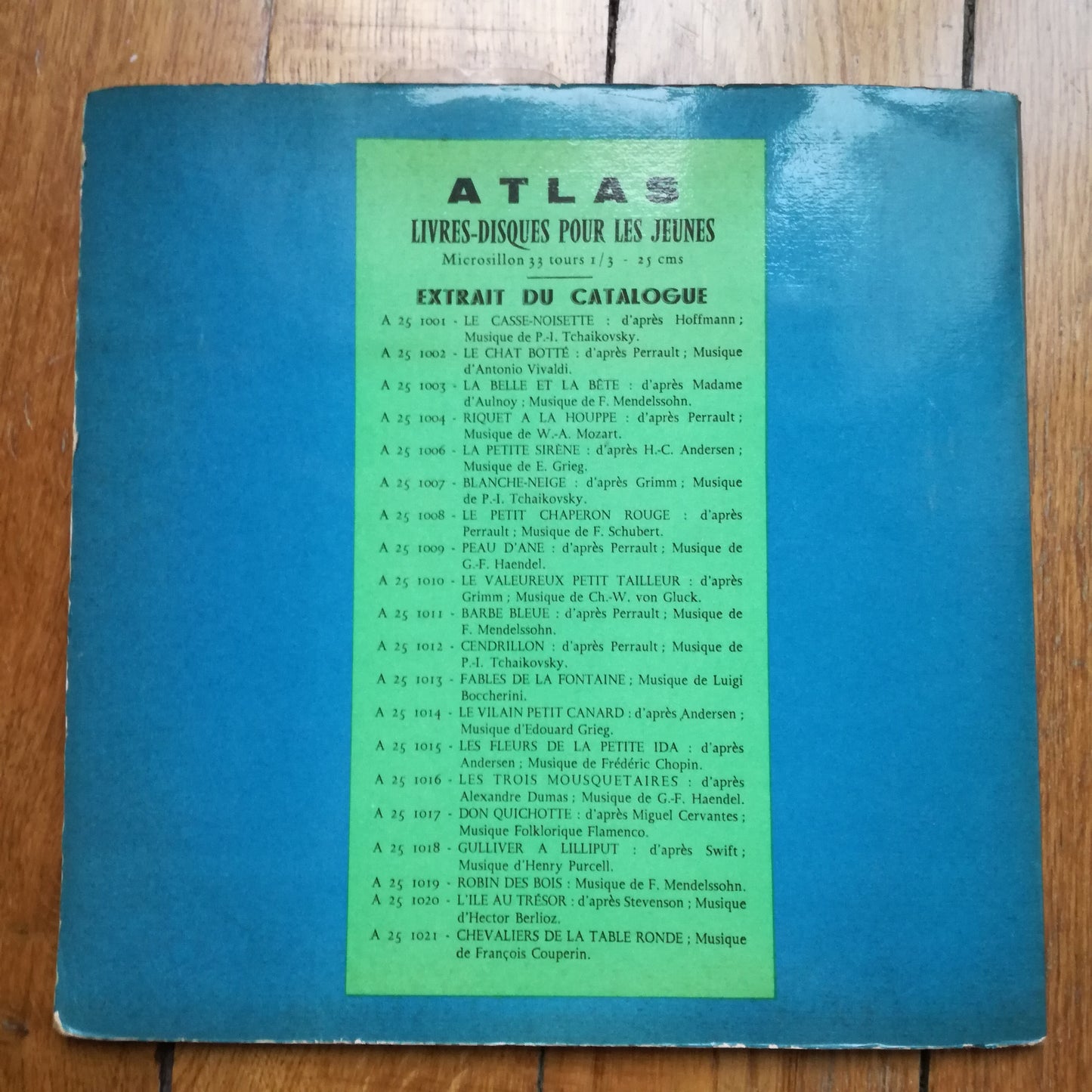 Disque illustré La Bible Éditions Atlas