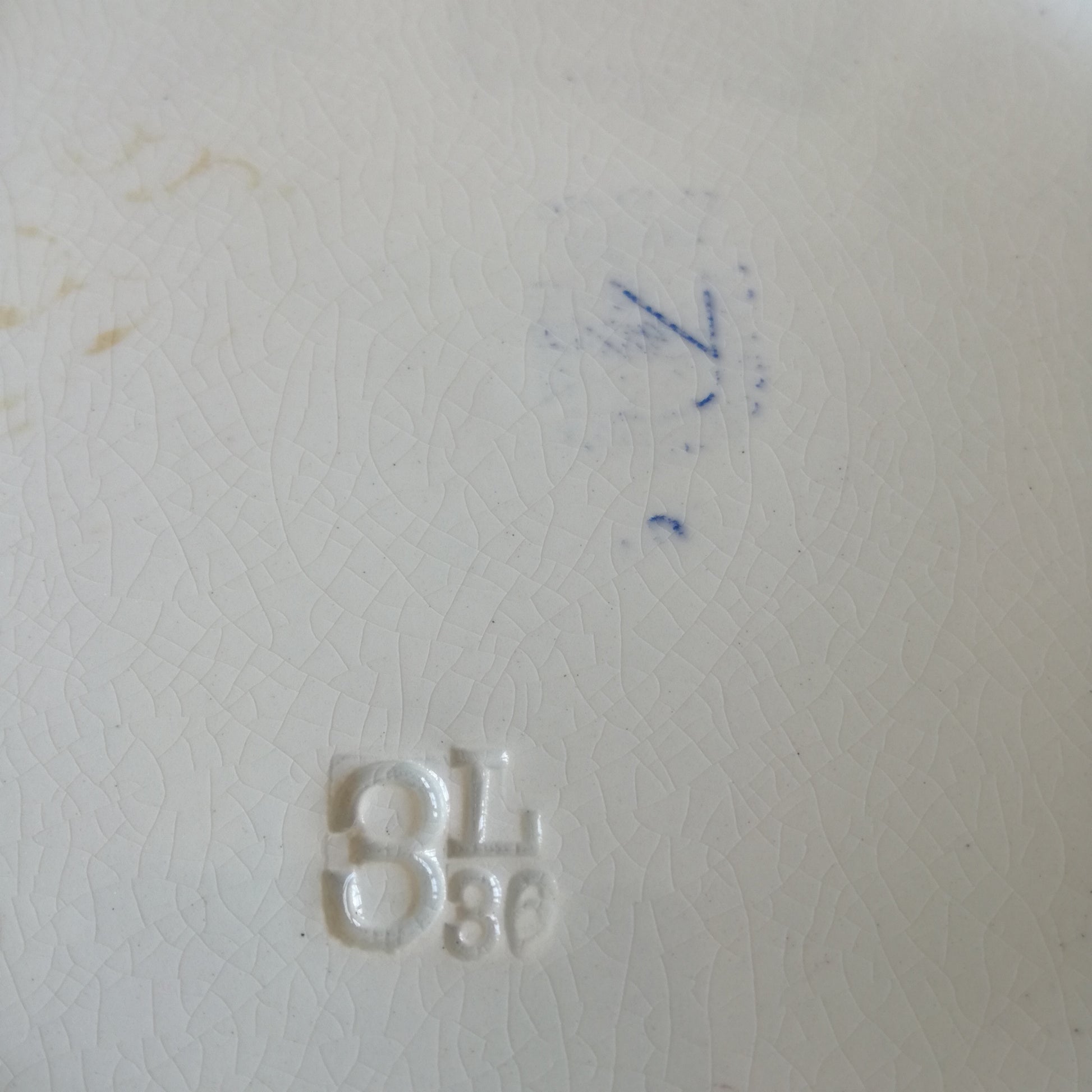 Assiette Les mois de l'année Sarreguemines