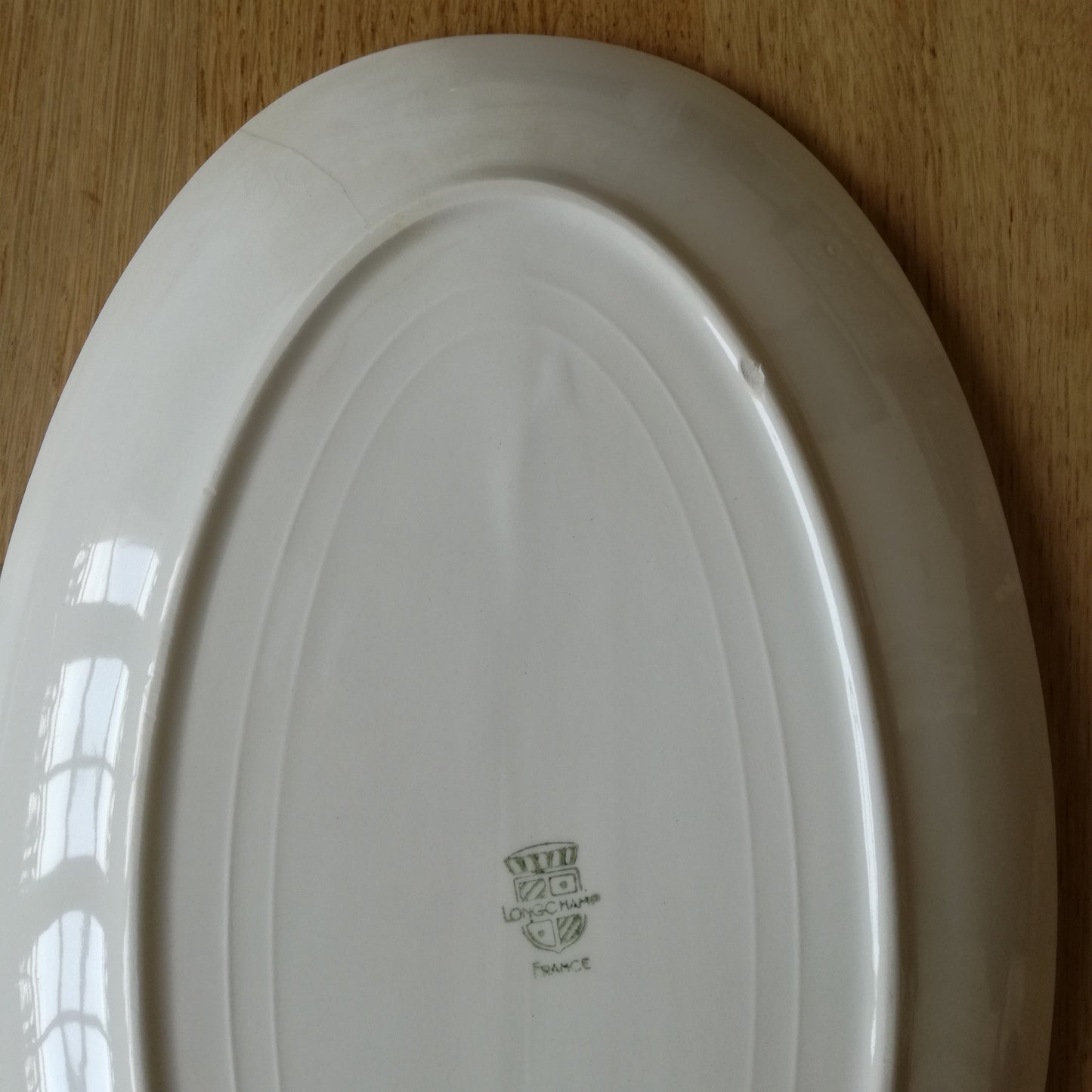 Plat ovale Longchamp