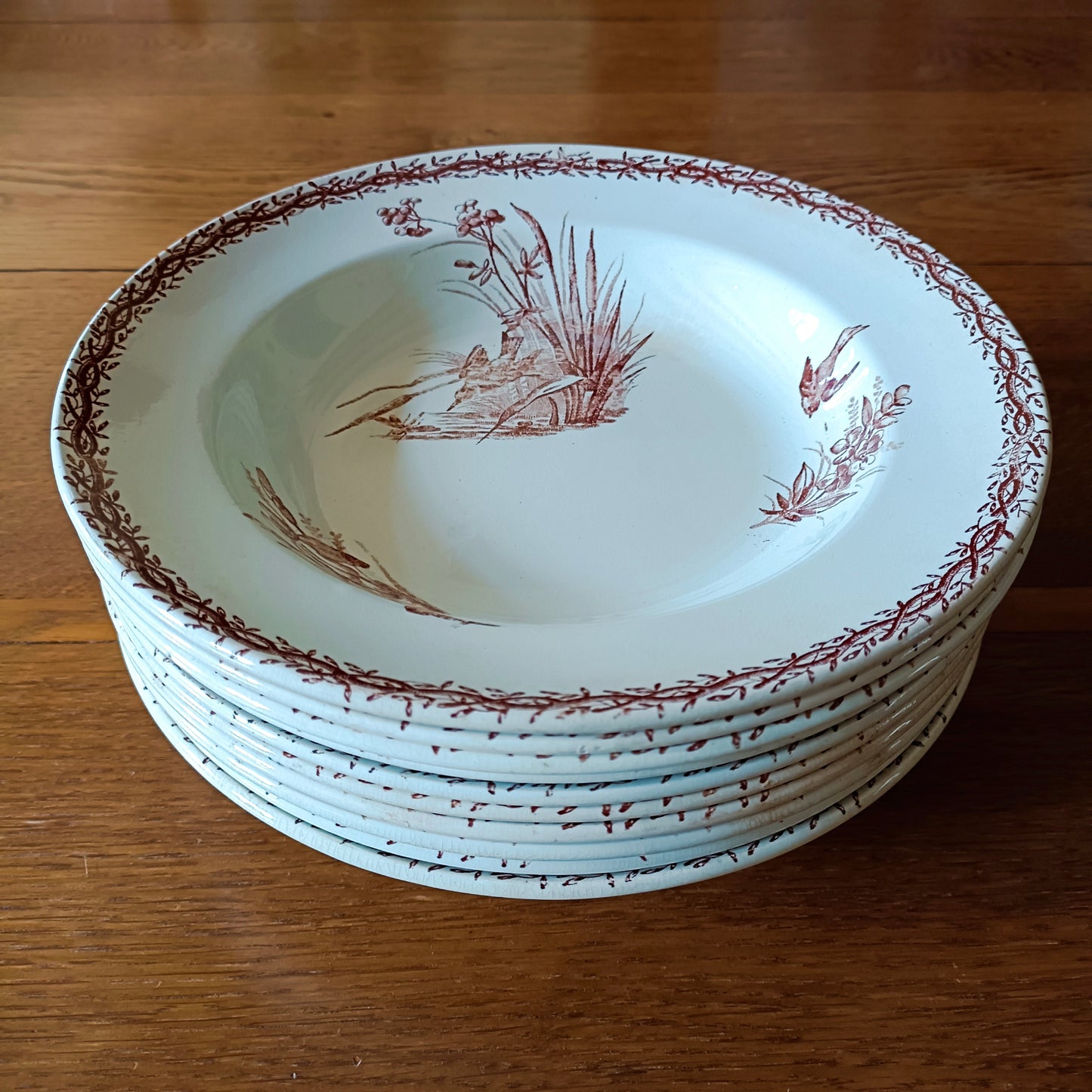 Assiette - creuse / calotte Compagnie Franco-Anglaise