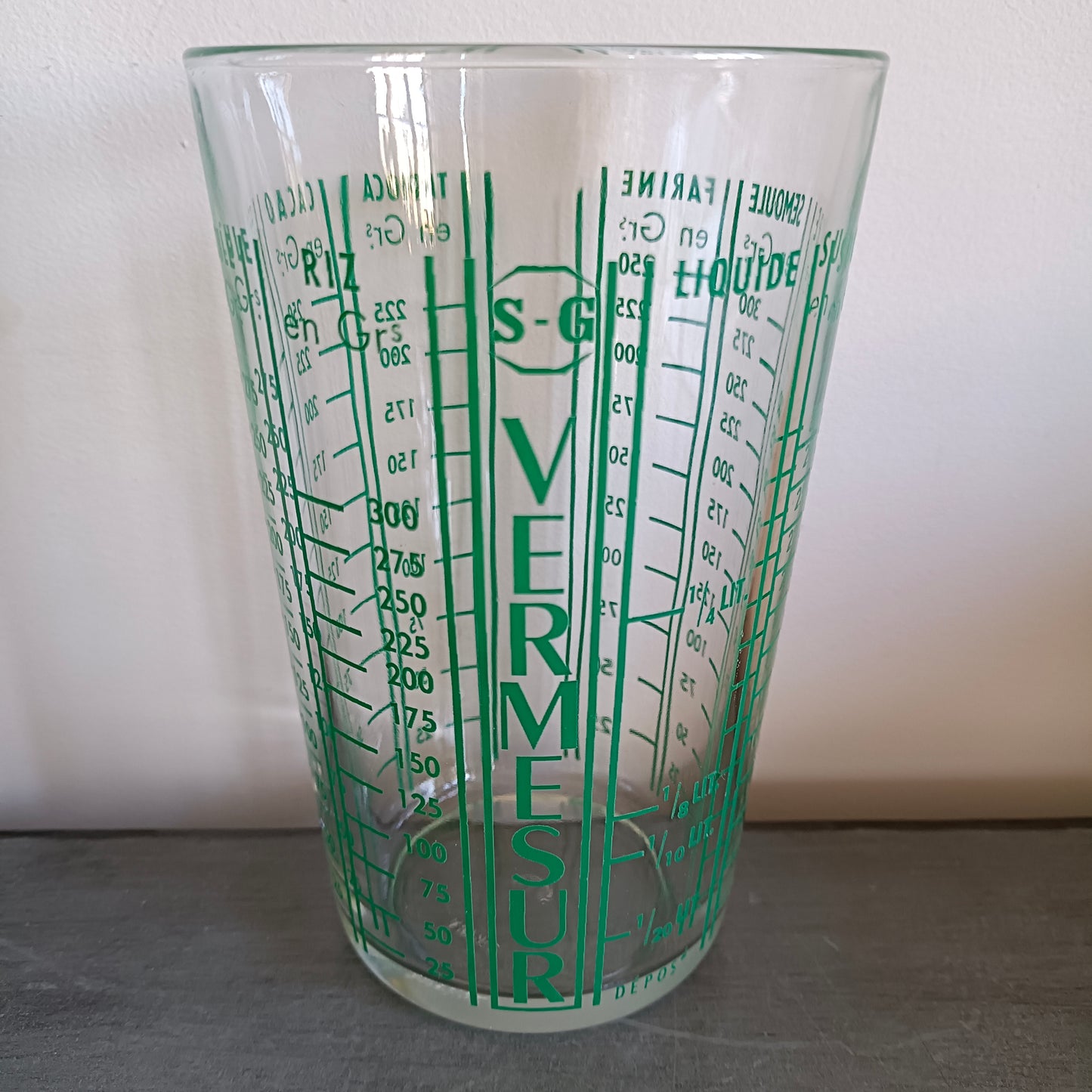 Verre mesureur "Vermesur" SG BVB France